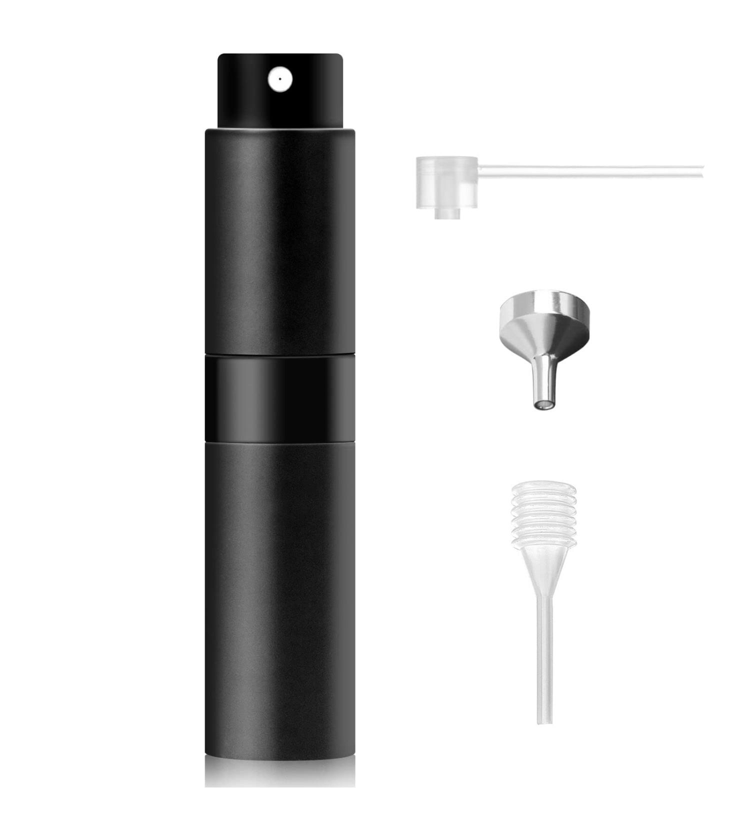 Redamancy Perfume Spray Bottle 8ml Refillable Perfume Atomiser Mini Portable Atomizer Upgraded Perfume Pod and Refill Pump for Outdoor Traveling Vacation (Black) 8 ml - Buy Online on GoSupps.com