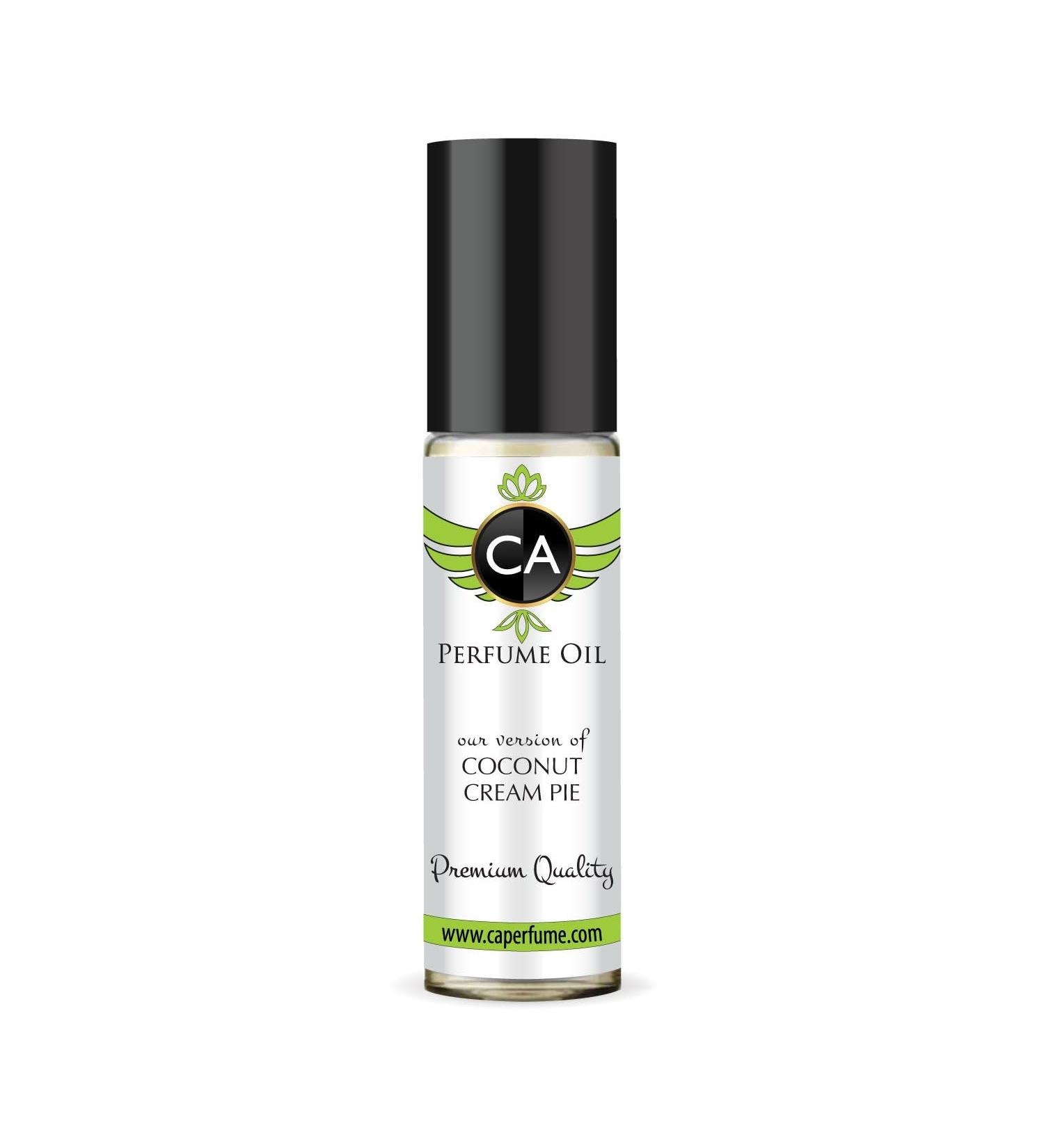 CA Perfume Originals Coconut Cream Pie Unisex Fragrance Oil Gourmand Scent Long Lasting Perfumes for Women & Men Travel Size TSA Ready Mini Parfum Body Oil Roll-on 0.33 Fl Oz 10ml - Buy Online on GoSupps.com