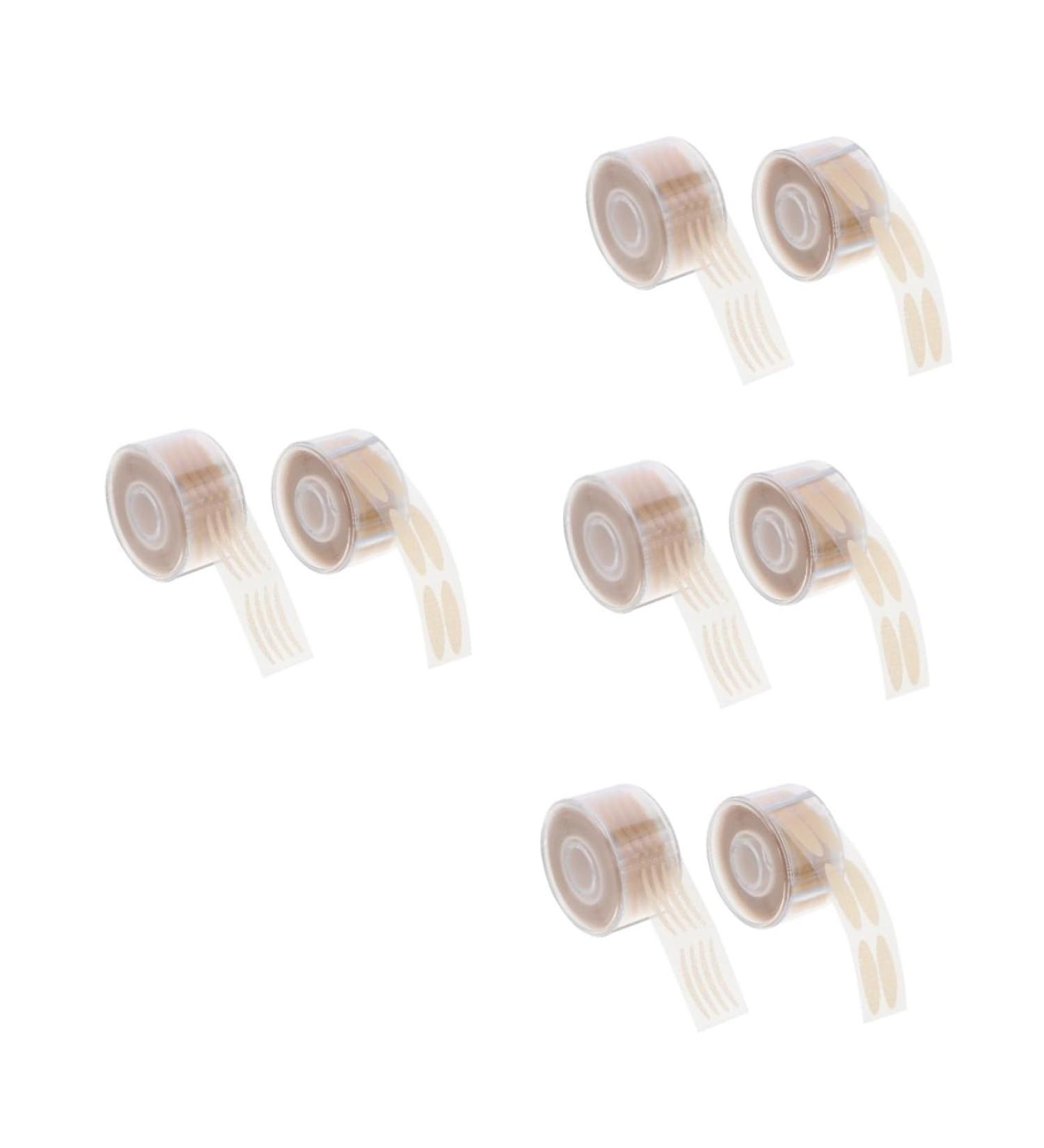 Angoily 9600 Sheets Double Eyelid Sticker Natural Eyelid Tape Eyelid Lifter Strips Eyelid Lift Strip Clear Double Sided Tape Eyelid Tape Double Sided One Adhesive Strip Olives Invisible - Buy Online on GoSupps.com