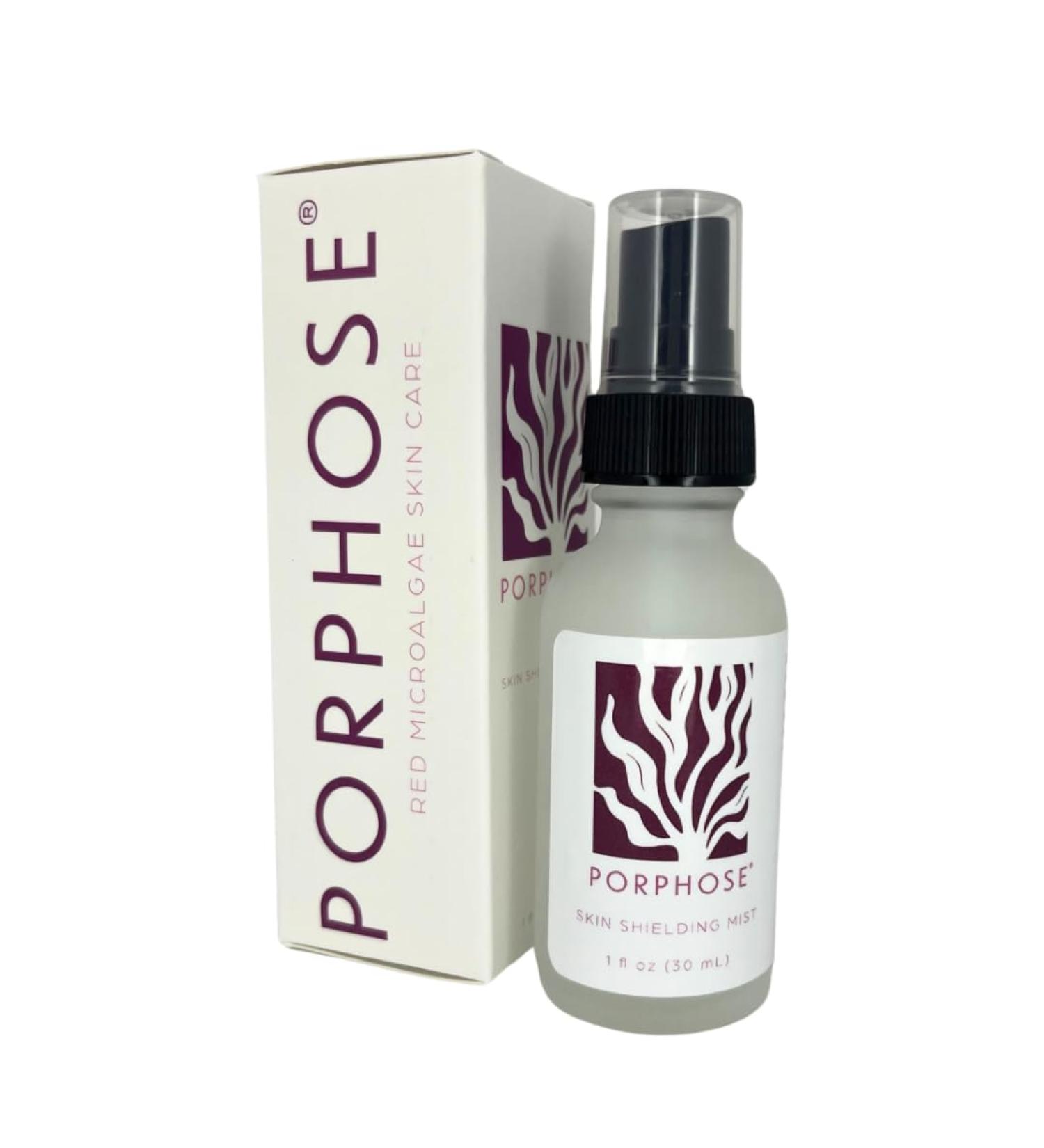 Porphose Skin Shielding Mist: Hydrating Antioxidant for Dry and Sensitive Skin. Hypoallergenic Fragrance Free Dermatologist and Pediatrician Tested NATIONAL ECZEMA ASSOCIATION SEAL OF ACCEPTANCE - Buy Online on GoSupps.com