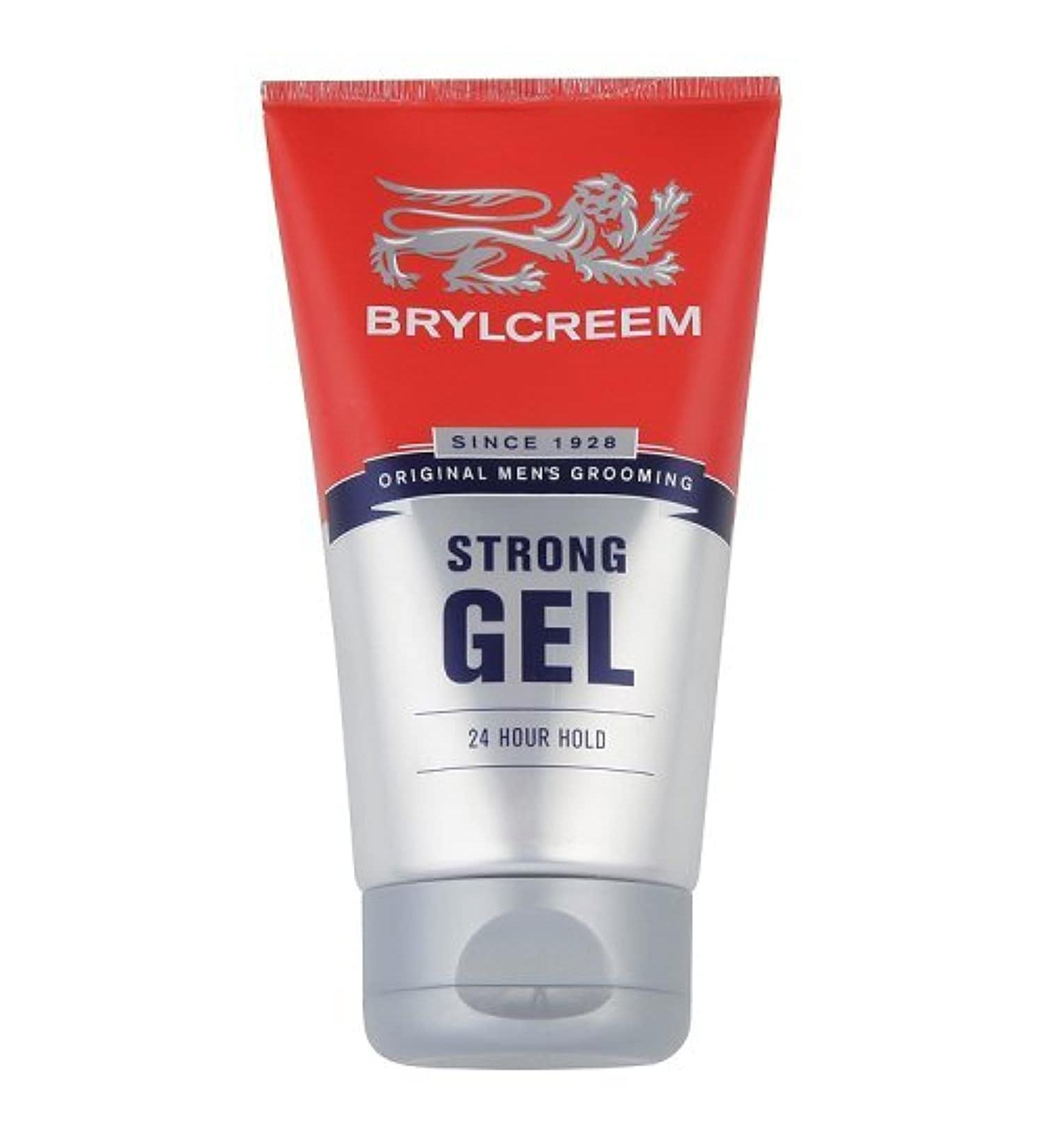 Brylcreem Strong 24 Hour Hold Gel 150ml - Long-Lasting Styling Gel for Men - Health and Beauty - Buy Online on GoSupps.com