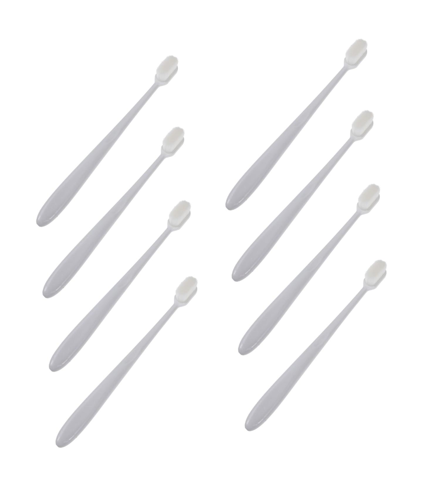 Shop Tovinanna 8-Piece Soft Toothbrush Set | Gentle Gum Care & Long Handle Design for Daily Oral Hygiene - Buy Online on GoSupps.com