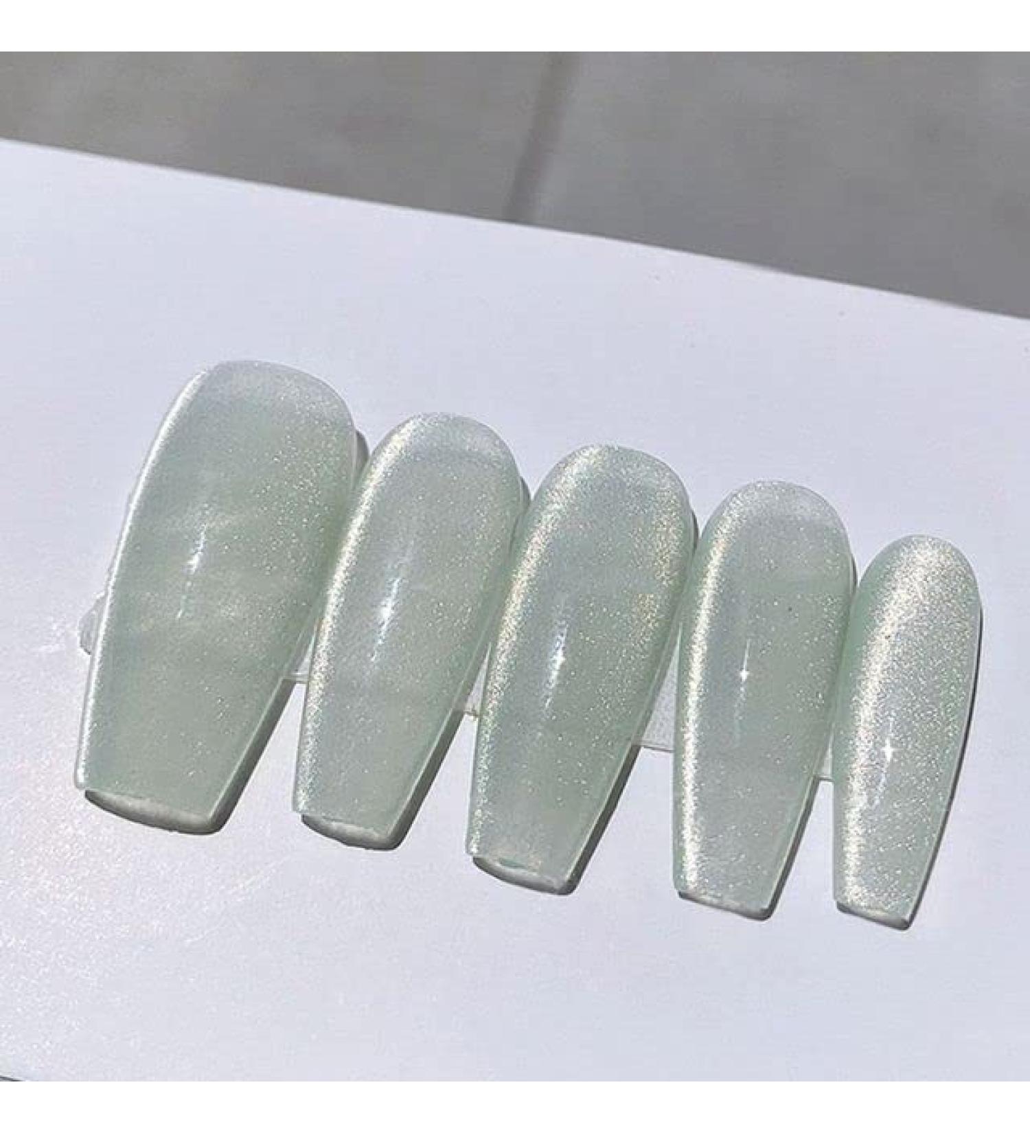 15ml Ice Transparent UV Semi Permanent Soak Off Nail Phototherapy Gel Nail Polish Cat Eye Gel Nail Lacquer - (Color: 6) - Buy Online on GoSupps.com