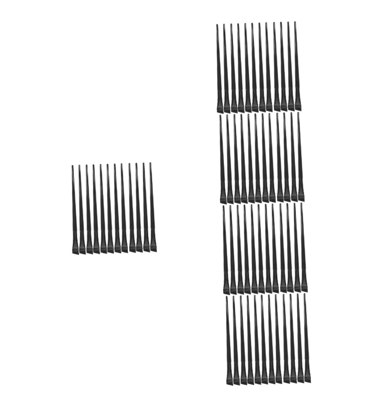 Baluue 60 Pcs Eyeliner Brush Eye Shadow Brush Practical Eyeliner Brush Makeup Brush Eyeshadow Black - Buy Online on GoSupps.com