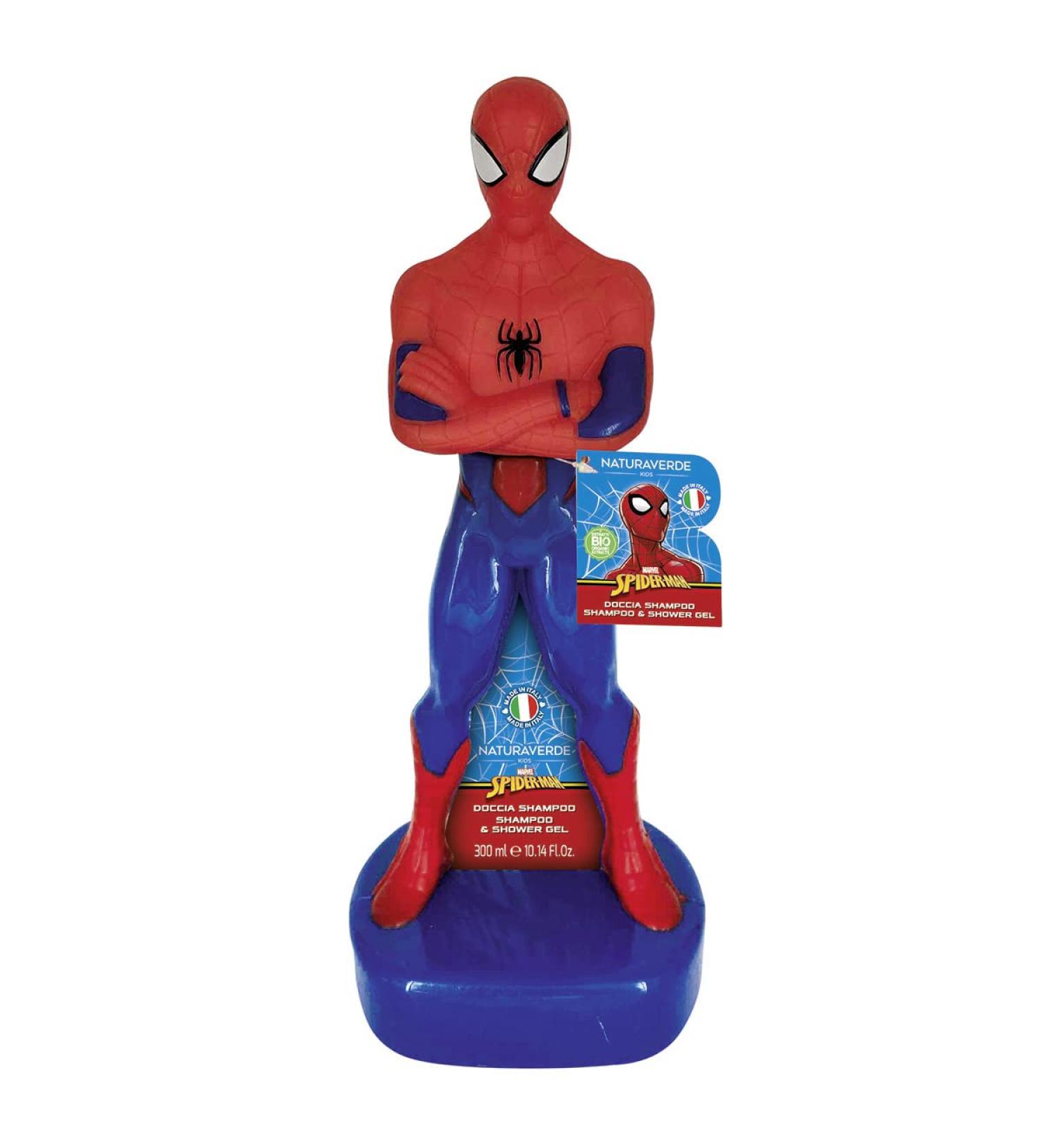 SODICO srl Naturaverde Kids Marvel Spiderman Doucheshampoo 3D 300 ml - Buy Online on GoSupps.com