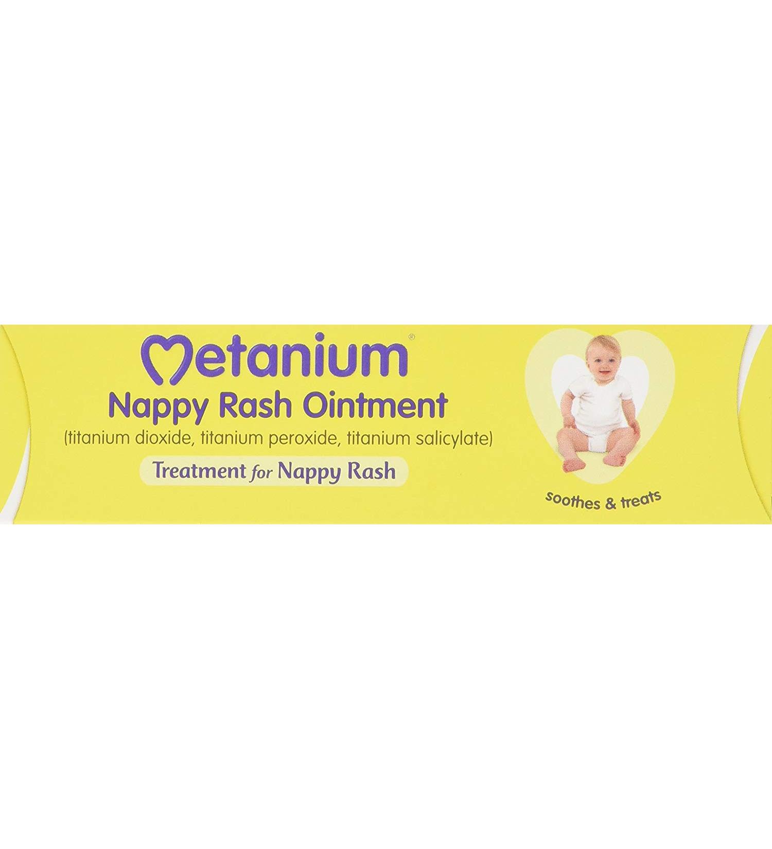 Metanium Nappy Rash Ointment 30g x3 - Triple Pack for Effective Relief - Buy Online on GoSupps.com