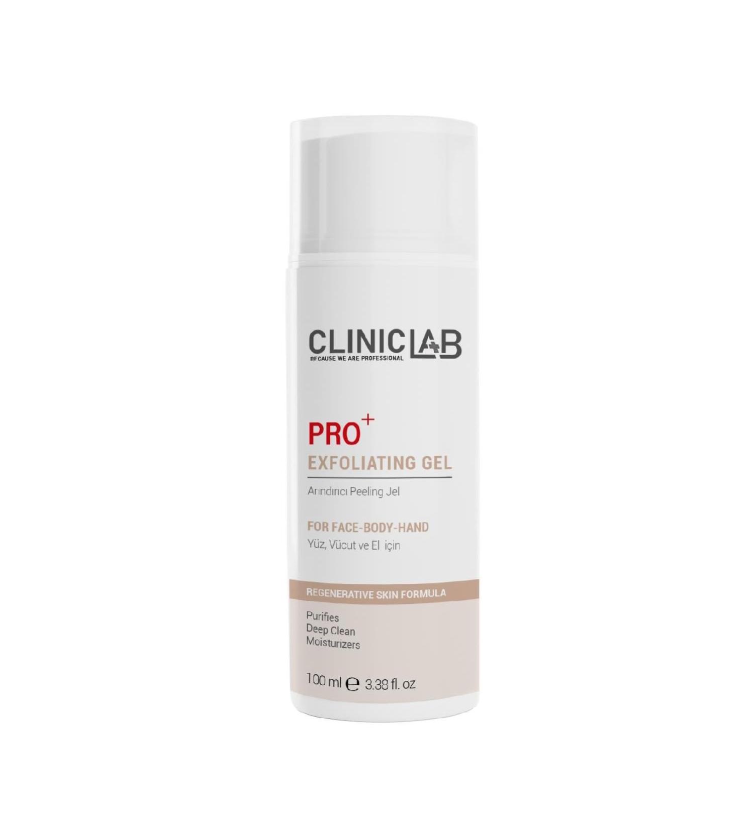 Cliniclab Pro+ Exfoliating Gel 100 mL (Airless) - Buy Online on GoSupps.com