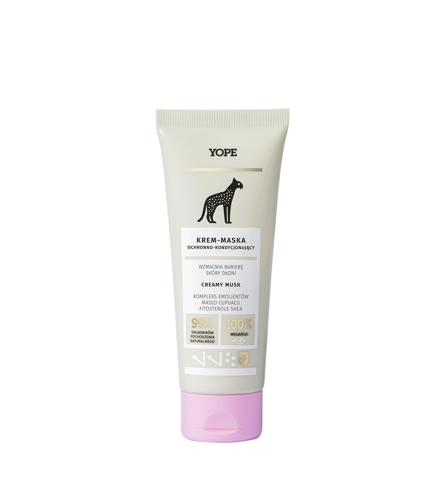 YOPE Hand Cream | Protective | Conditioning | 99% Natural Ingredients| Creamy Musk 50 ml