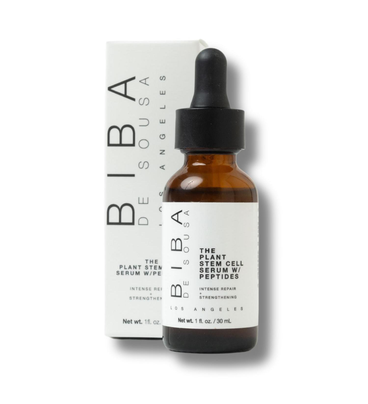 Biba de Sousa Plant Stem Cell Peptide Serum - Intense Repair & Hydration with Hyaluronic Acid & Antioxidants (1oz) | Youthful Glow eCommerce - Buy Online on GoSupps.com