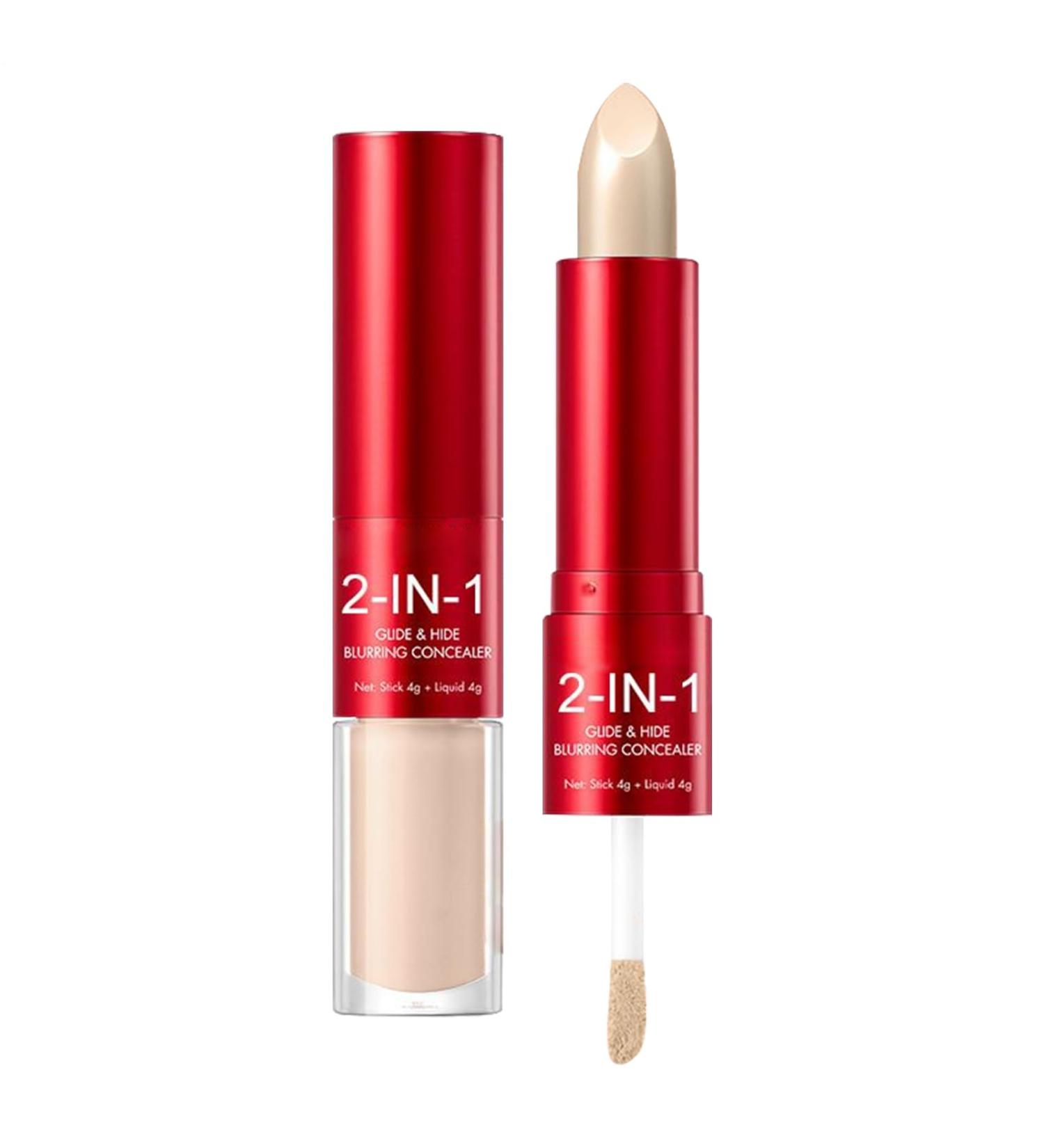  Pruojhw Women's double-ended concealer pencil for a full and blended look creamy concealer to cover skin and imperfections for everyday use travel etc. - Buy Online on GoSupps.com
