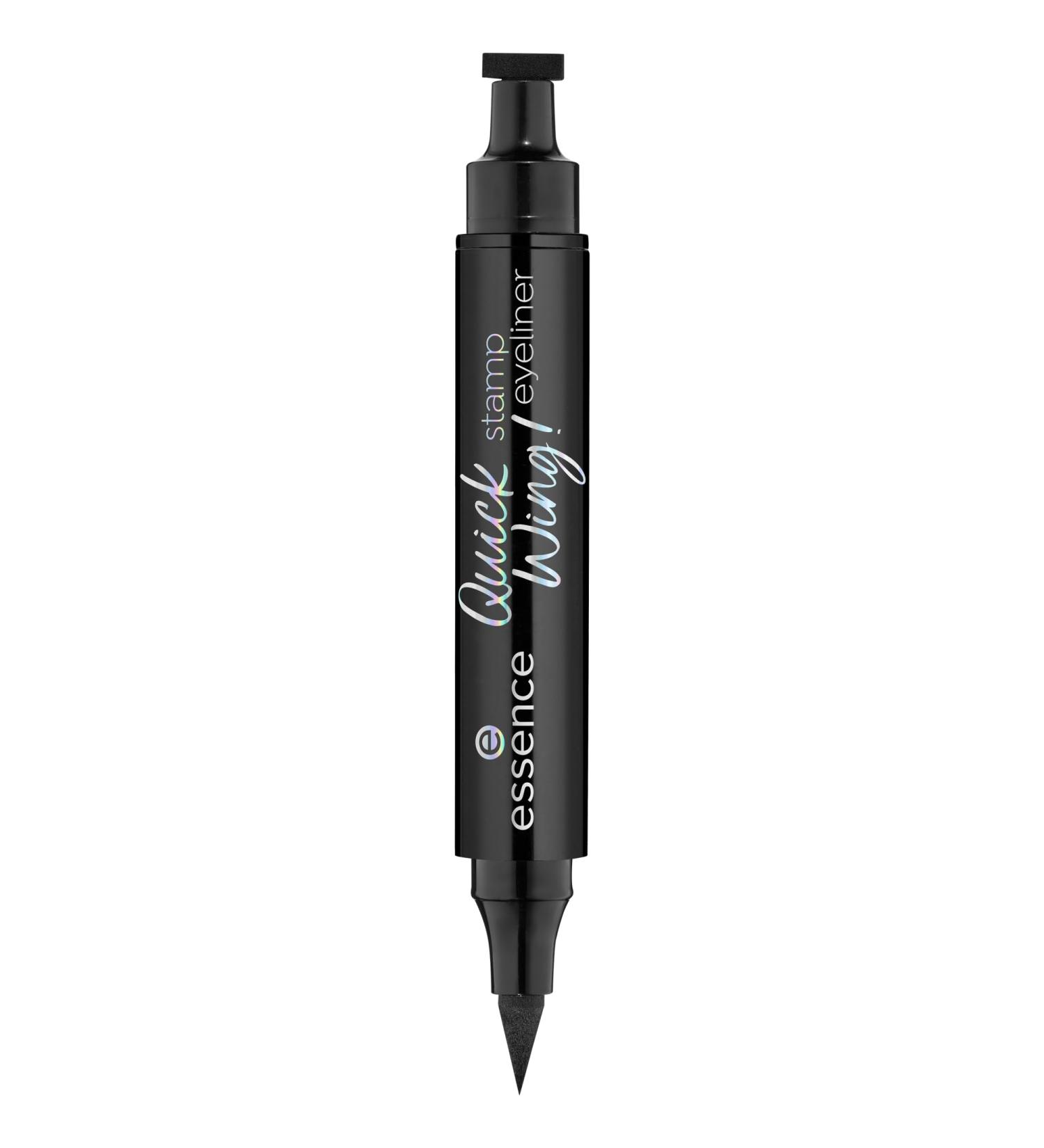 Essence Cosmetics Quick Wing Stamp Eyeliner Long Lasting Fast Payoff Highly Pigmented Intense Intense Color 3.5 ml - Buy Online on GoSupps.com