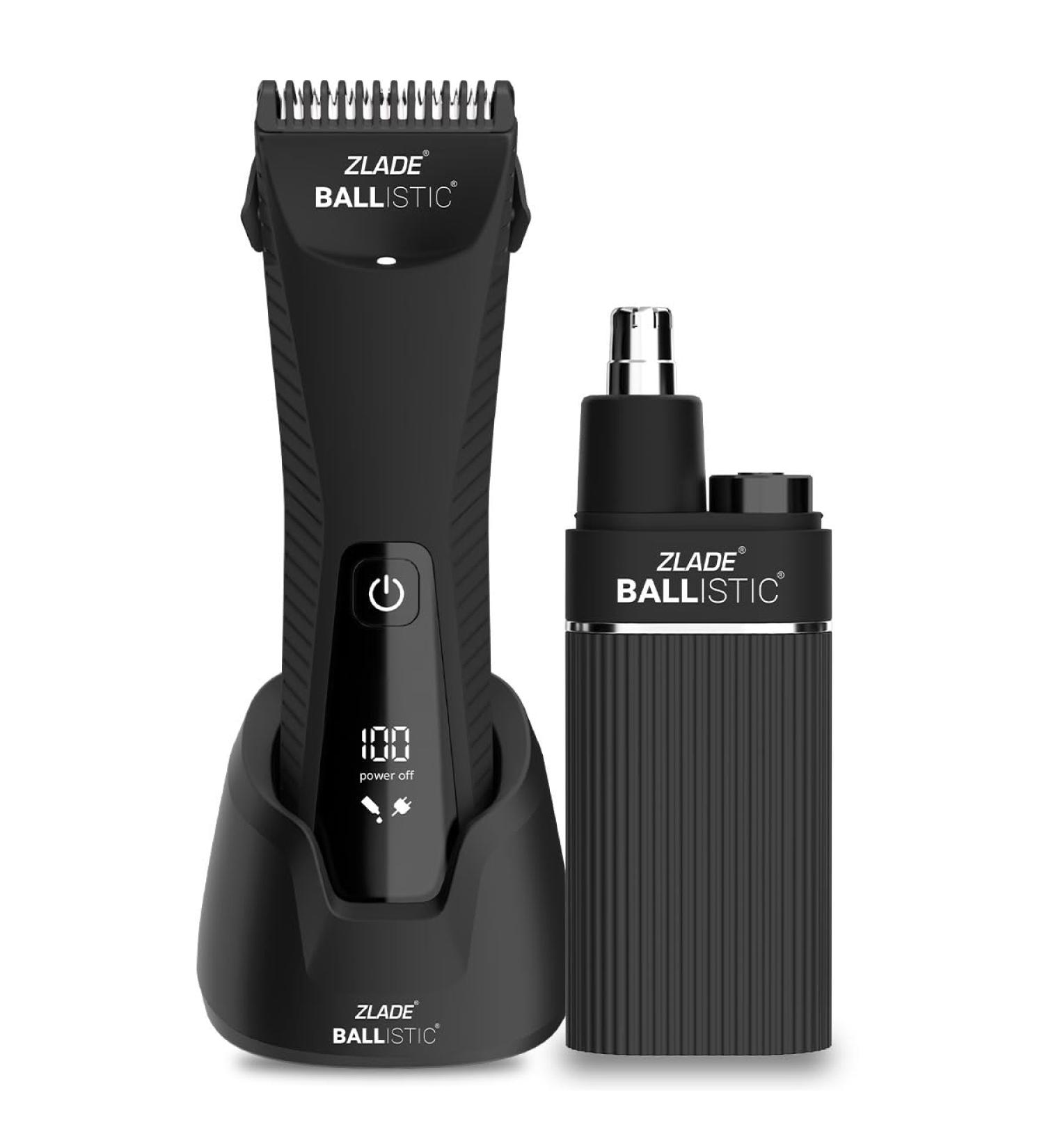 Buy ZLADE Ballistic Turbo 3.0 Full-Body Trimmer & Nose/Ear Hair Trimmer Combo | International Shipping Available - Buy Online on GoSupps.com