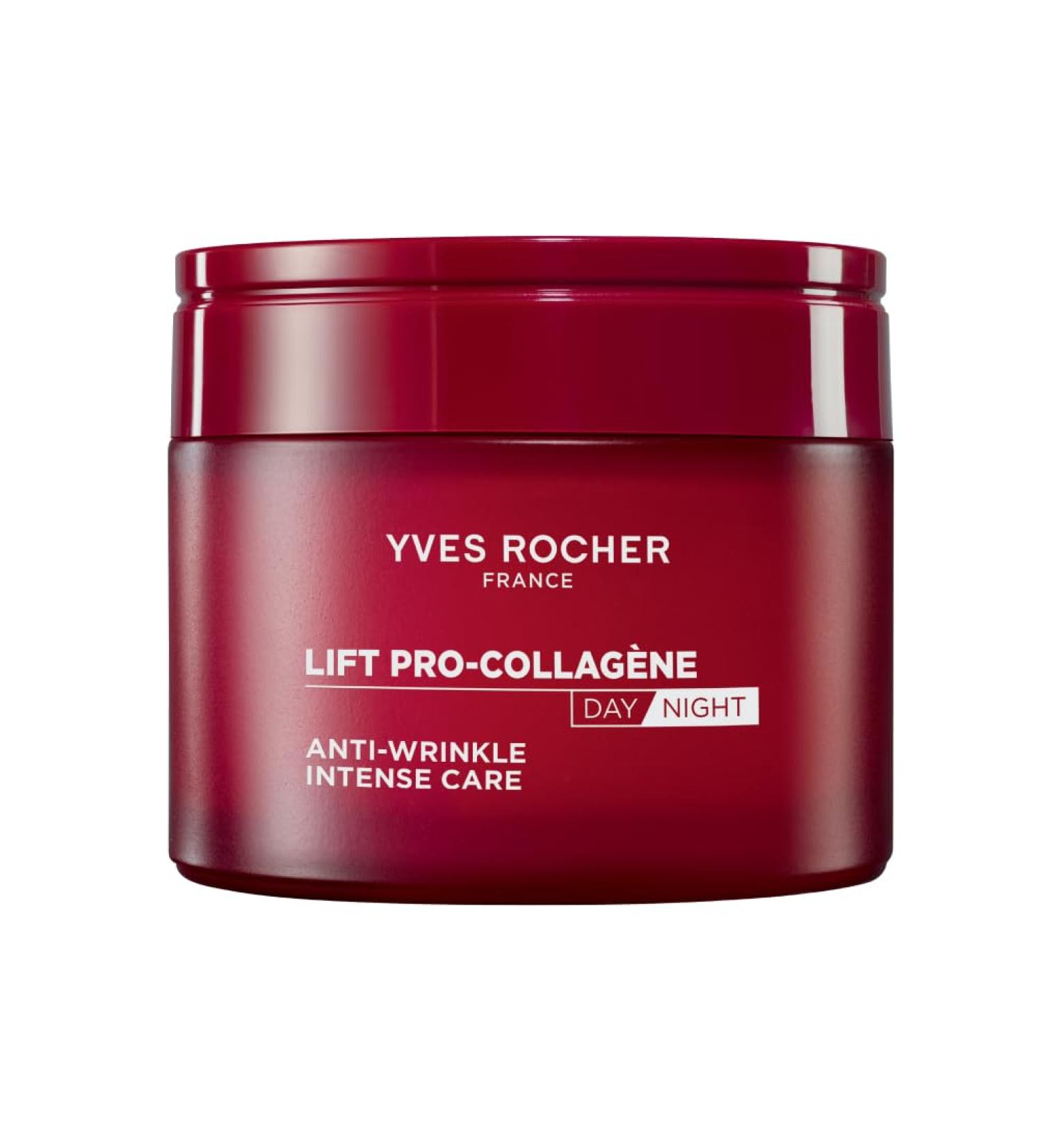Yves Rocher Lift Pro Collagène Intensive Care Anti Wrinkle Treatment for Day and Night Innovative Formula with Collagen and Hyaluronic Acid Smooths Replenishes and Nourishes - 2.5 Oz - Buy Online on GoSupps.com