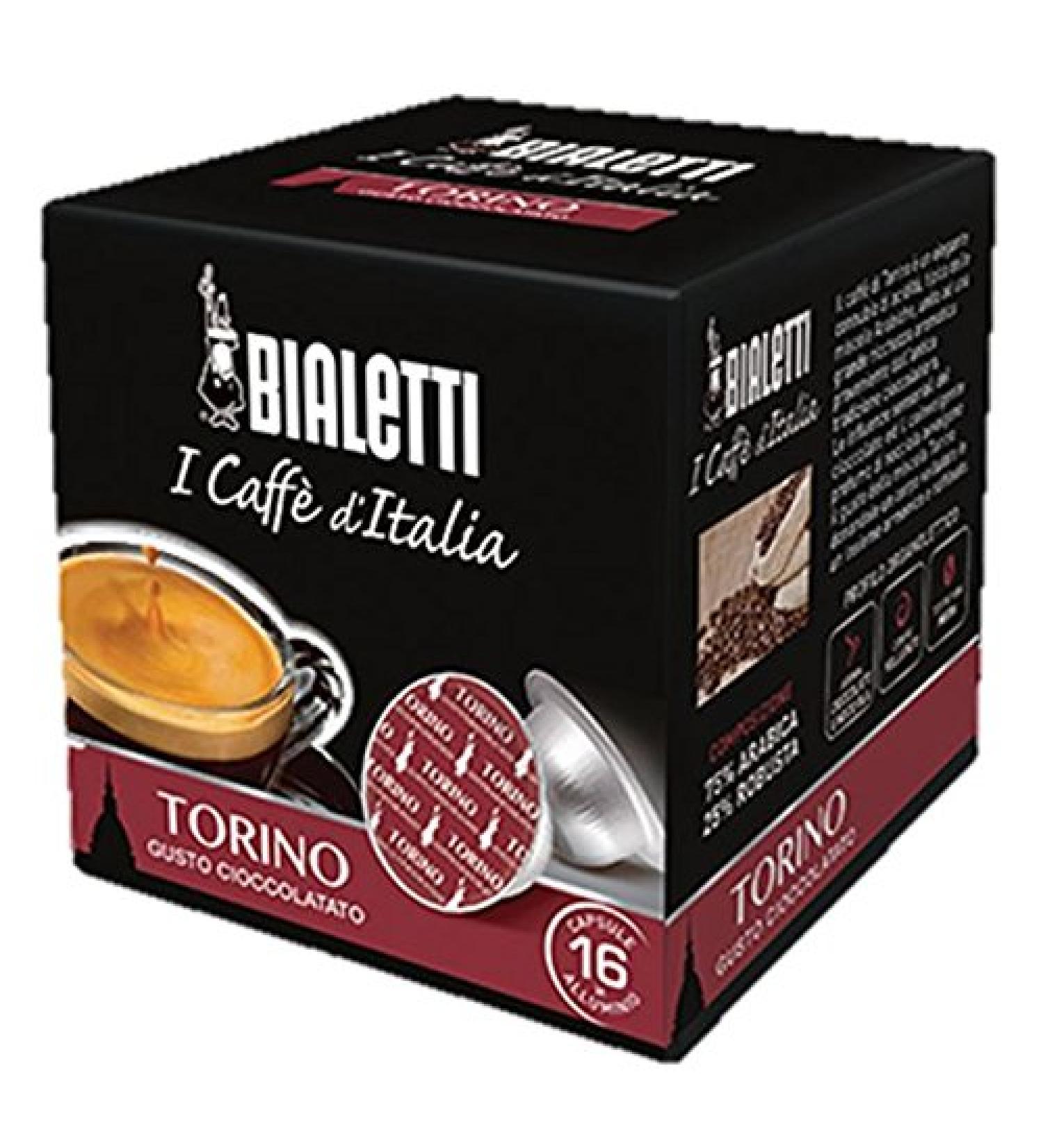 160 Aluminum Coffee Capsules from Italy Bialetti Mokespresso Torino