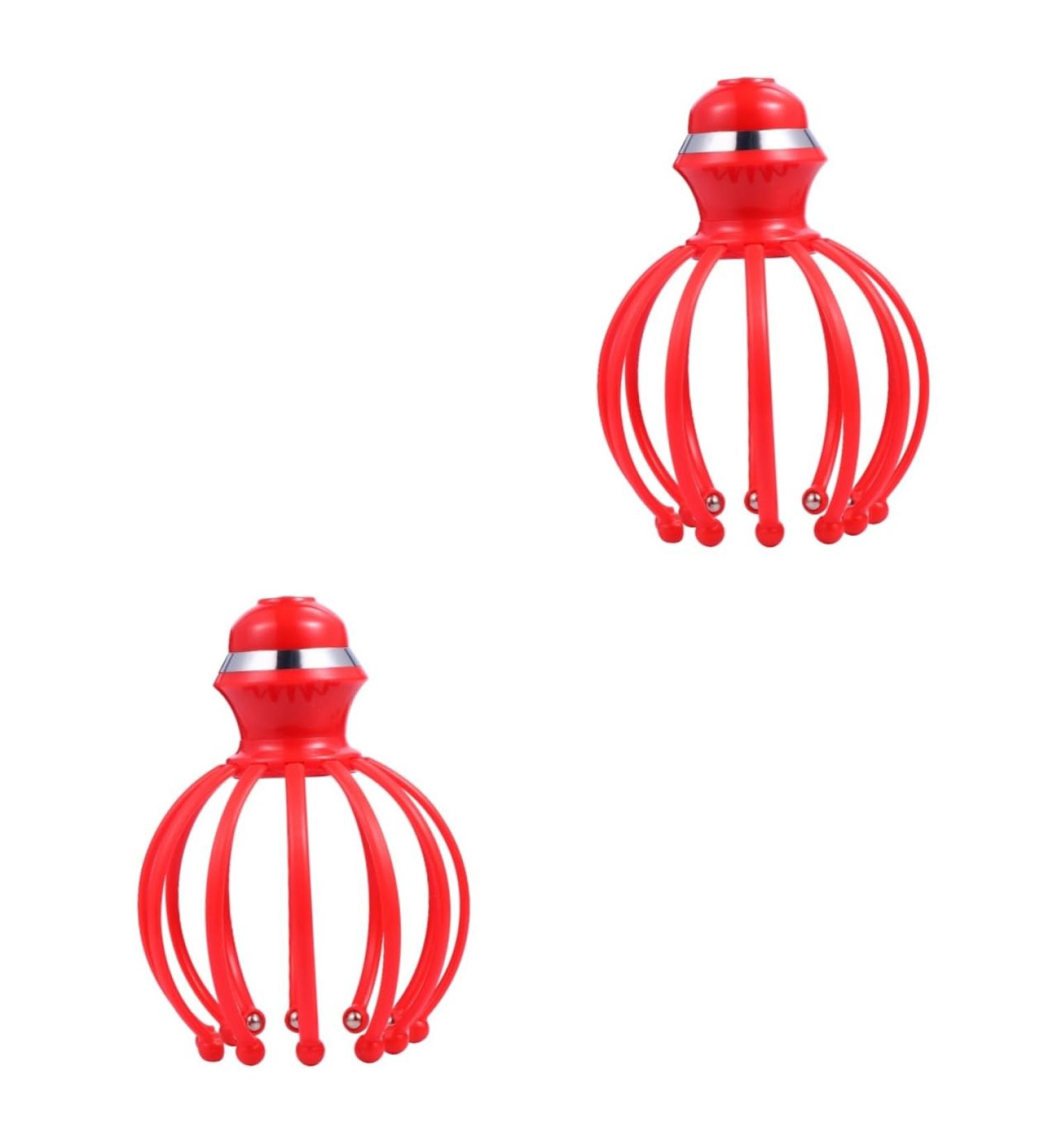 Beaupretty 2 Pcs Head & Hand Massager - Electric Scalp Massager with Steel Balls | Perfect for Relaxation & Stress Relief - Buy Online on GoSupps.com