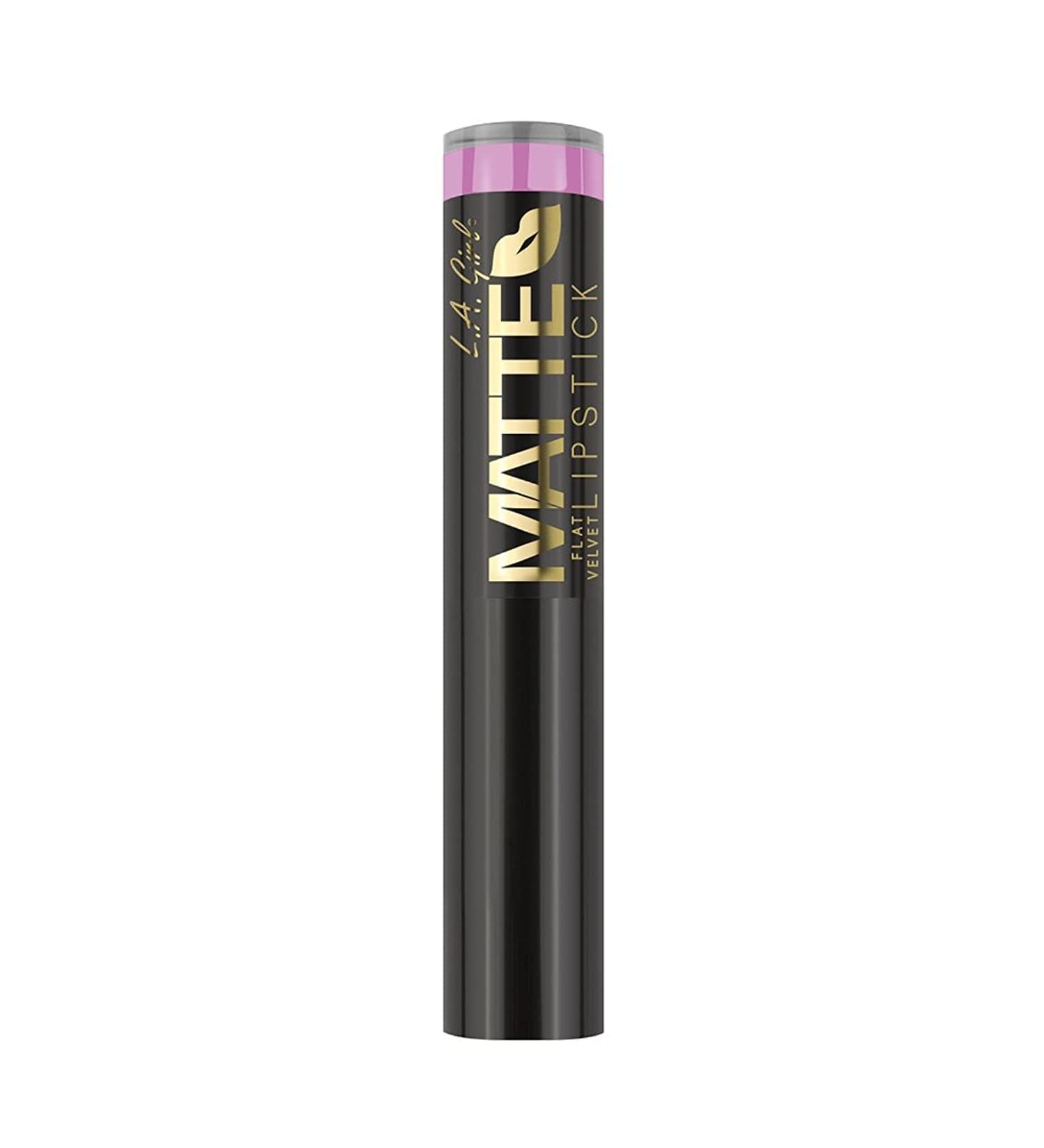 L.A. Girl Matte Flat Velvet Lipstick Velvety Soft Formula with Shea Butter Dare to Date 0.1 oz. (Pack of 3) GLC818 Dare To Date 0.10 Ounce (Pack of 3)