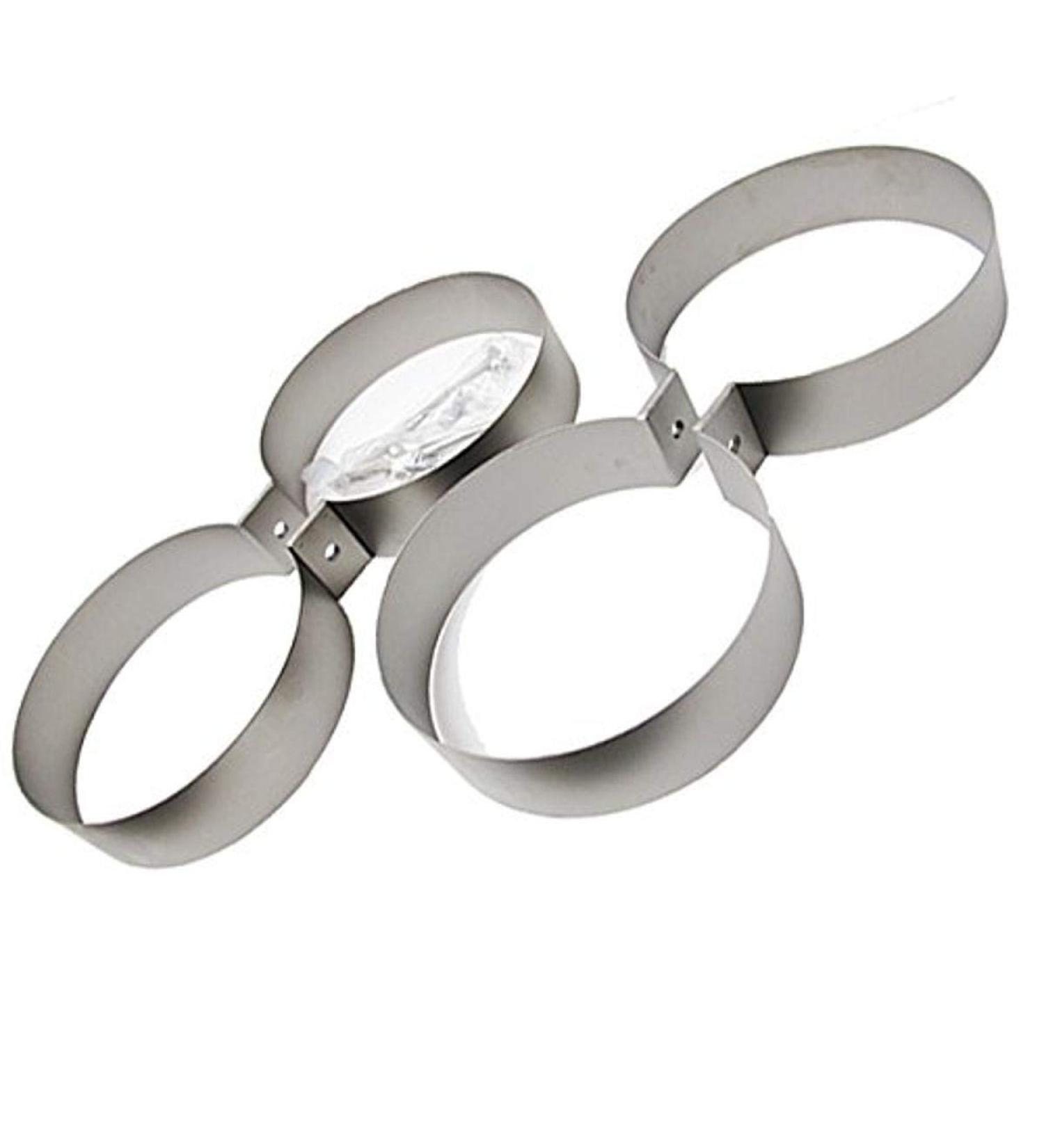 Scuba Choice Tech Diving Stainlee Steel Twin Tank Mounting Bands - Pair