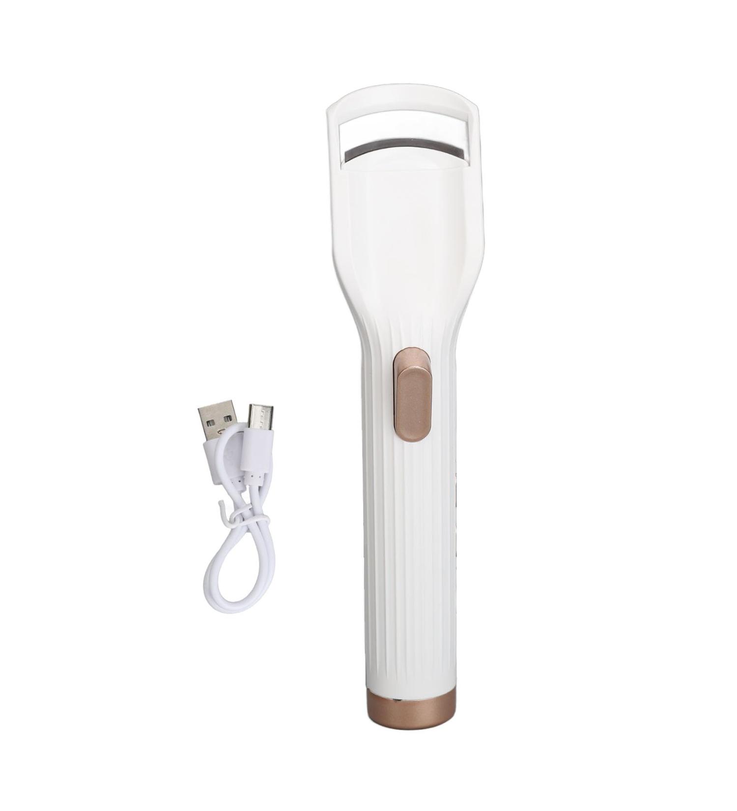 Rechargeable Heated Eyelash Curler with Large Silicone Pad | Perfect Precise Curls - Shop Internationally - Buy Online on GoSupps.com
