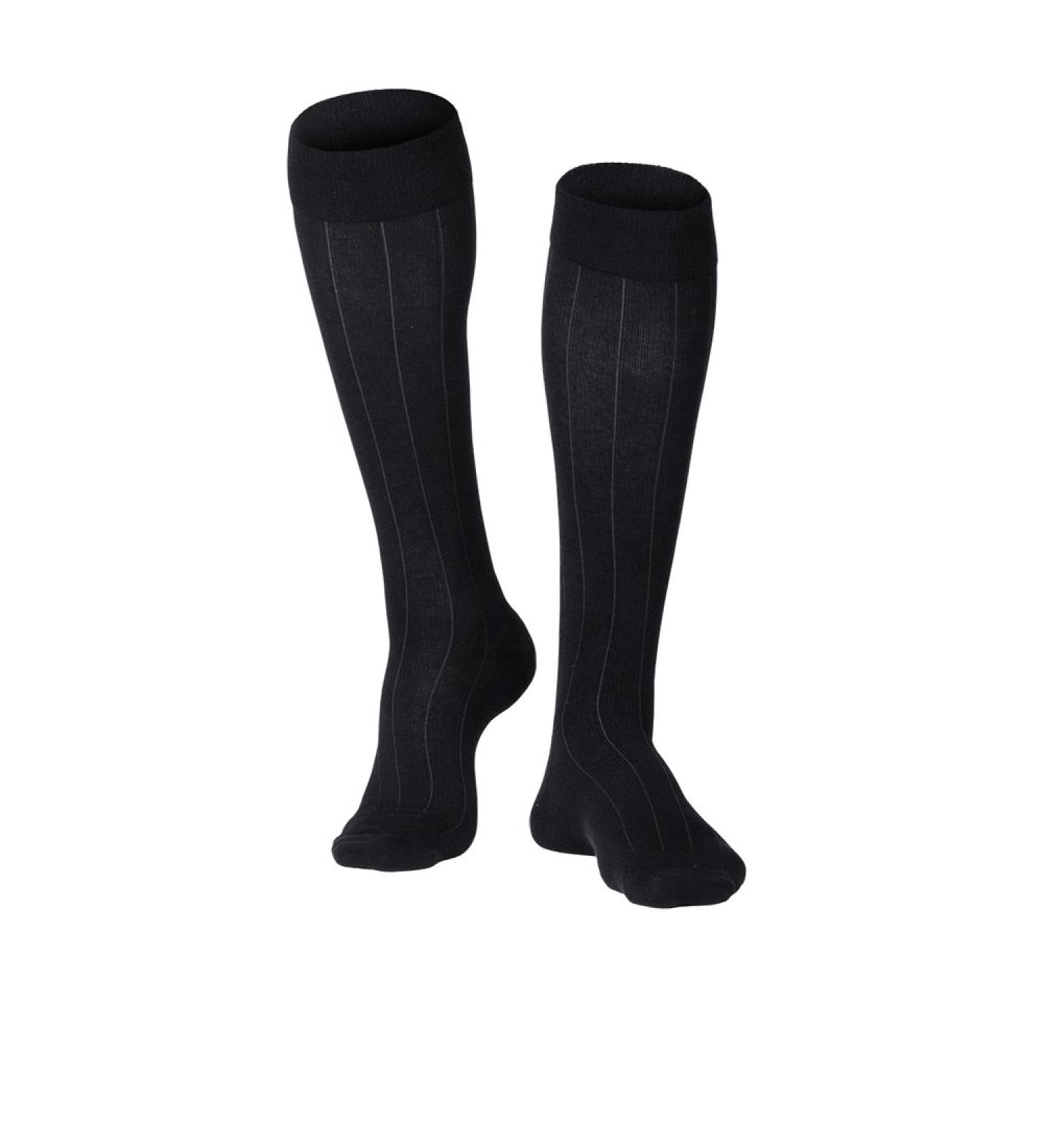 Buy Touch Men's Knee High Dress Socks - Graduated Compression for Business Casual Wear Muscle Support Recovery - Black X-Large (15-20 mmHg) International Shipping Available - Buy Online on GoSupps.com