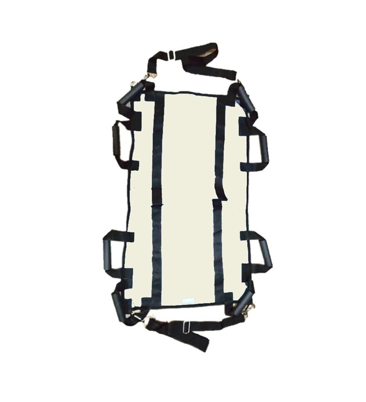 Heavy Duty Transfer Sling for Movement Transferring Belt with Handles Slide Boards for Transfer Belt Patient Lifter SLIN White