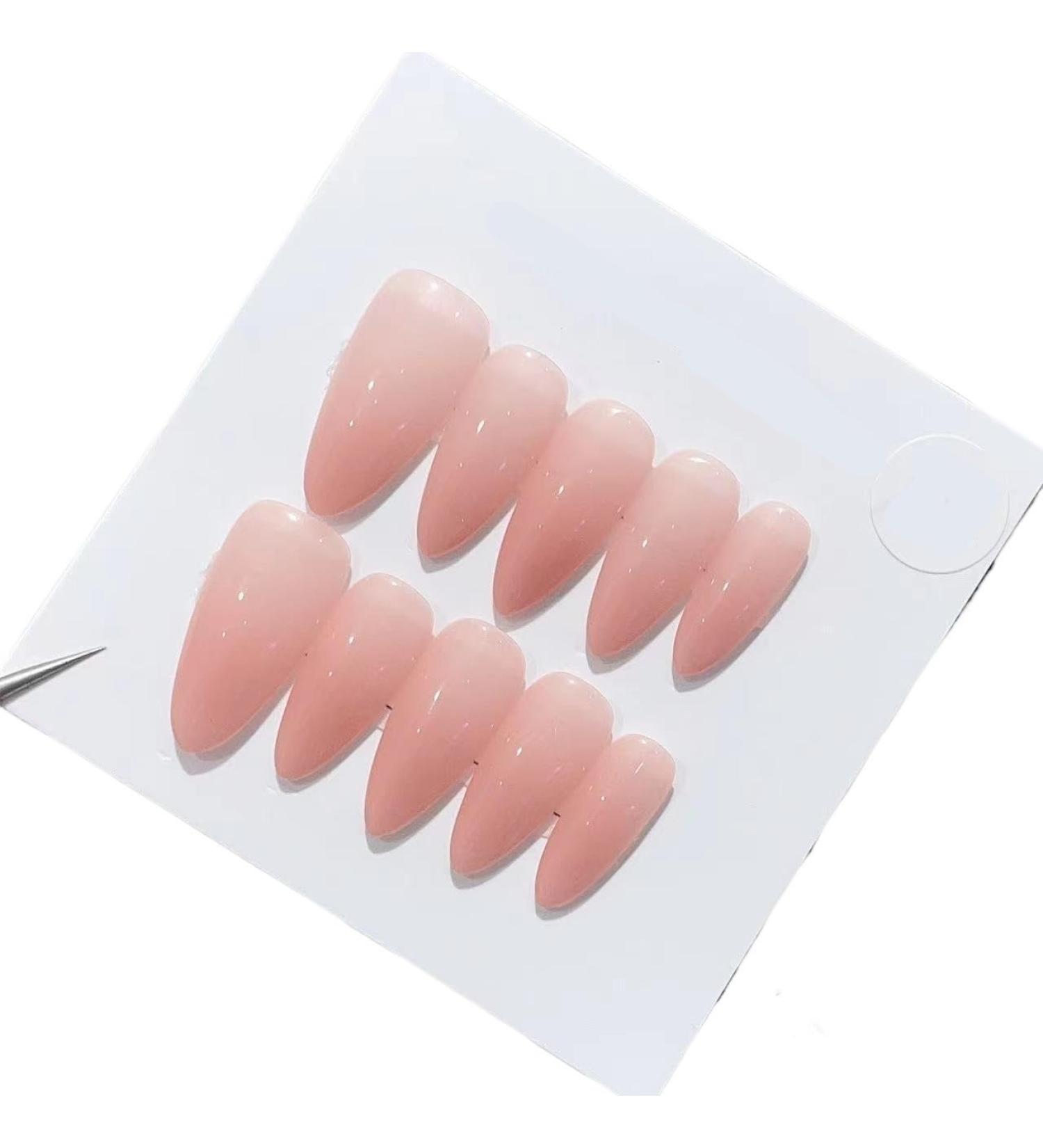 Handmade Long and Short Nail Patches for Artificial Nail Enhancement(Color:19546 Size:M) - Buy Online on GoSupps.com