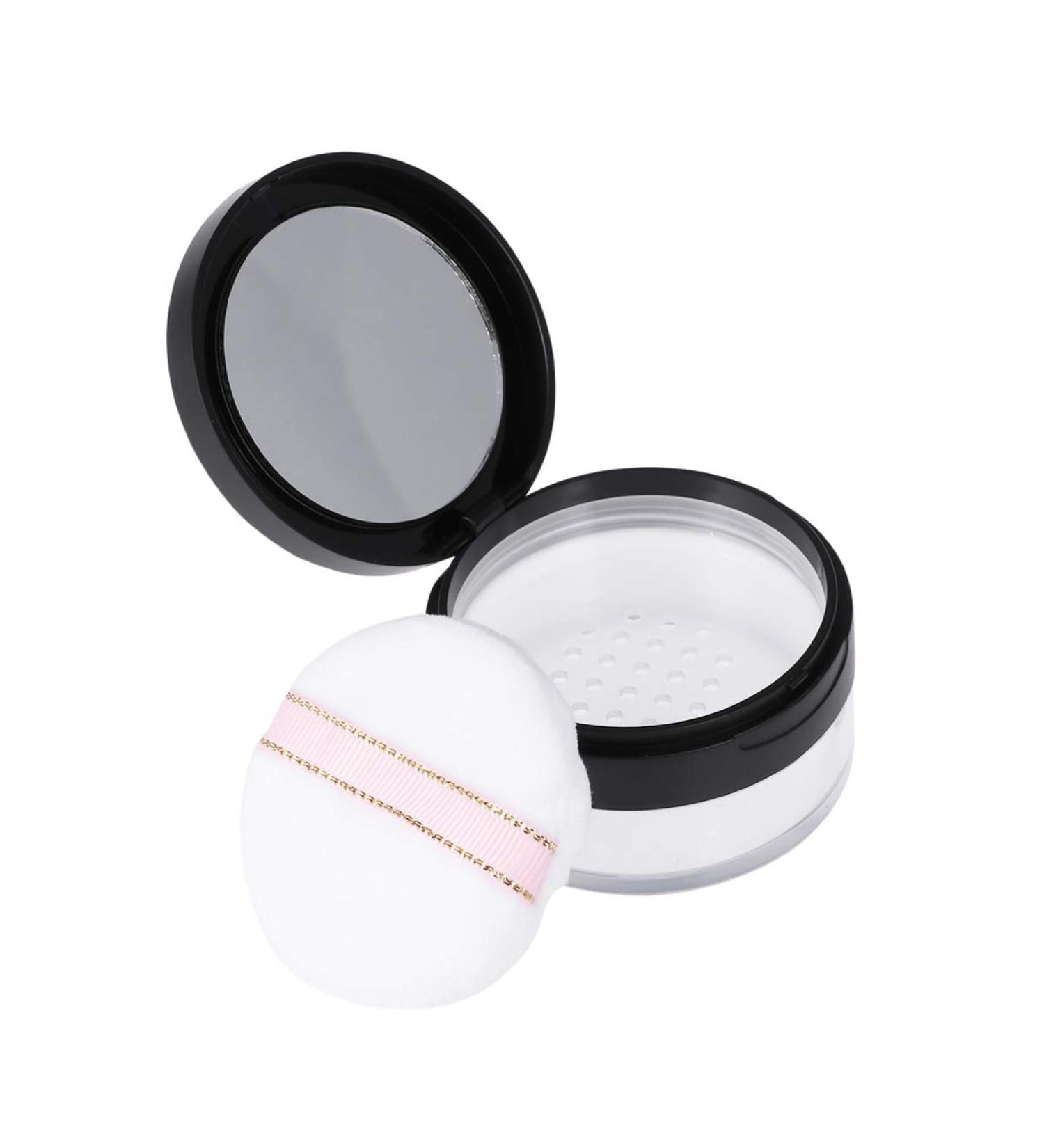 Minkissy Travel Jewelry Box - Cosmetic Container for Loose Powder & Makeup Essentials - Perfect Air Cushion Puff Box & Toner Cartridge for On-the-Go Beauty - Buy Online on GoSupps.com