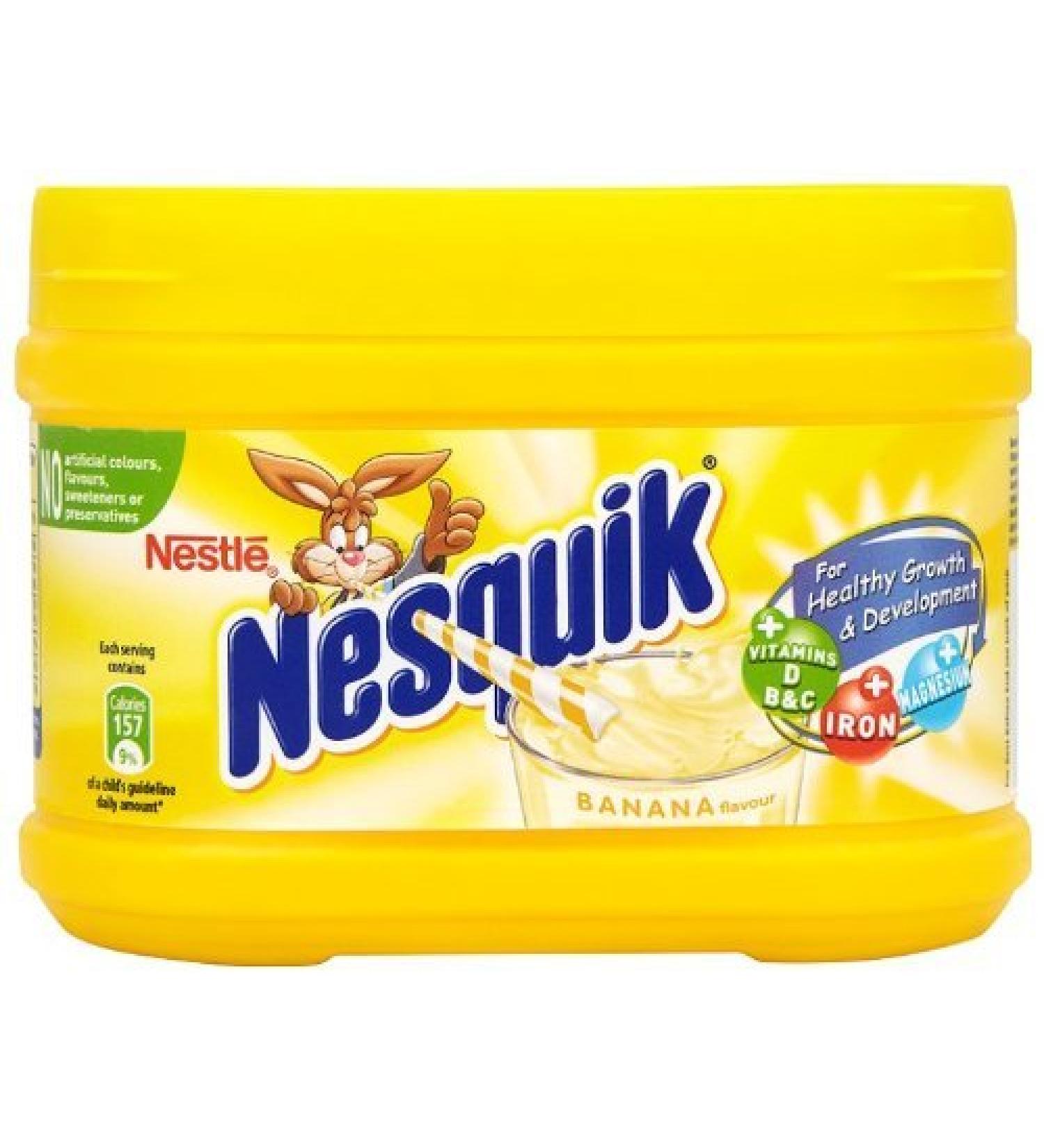 Nestle Nesquik Banana Flavor Milk Shake 300 G (1 Box