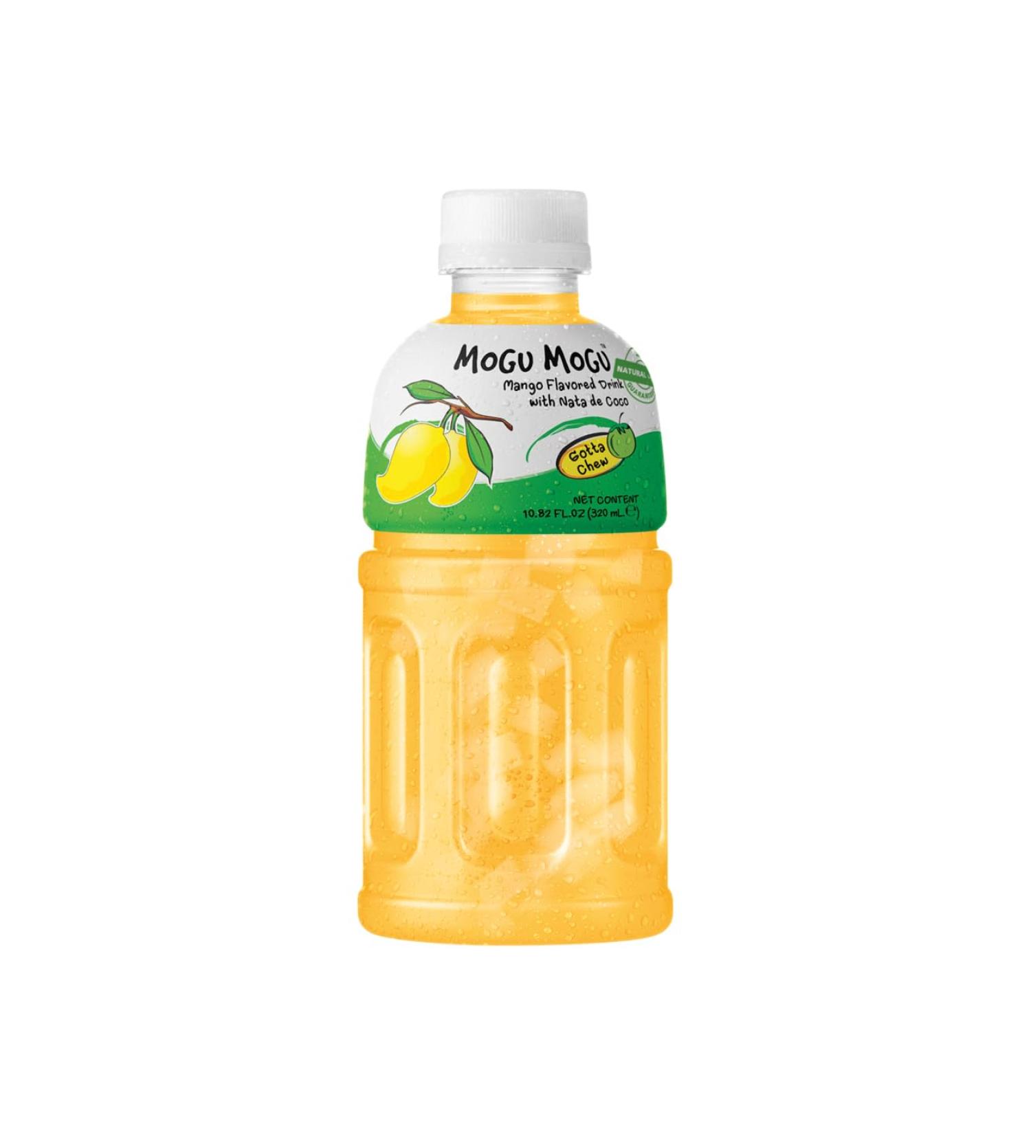 Mogu Mogu 6 x Mogu Mogu Mango Bottles 320ml Asian Food