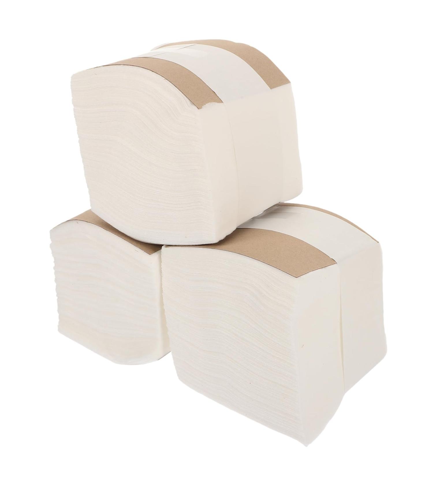 SOLUSTRE 300pcs Makeup Remover Pads - Non-Woven Fabric Towels for Facial Cleaning Makeup & Nail Polish Removal | International Shipping Available - Buy Online on GoSupps.com