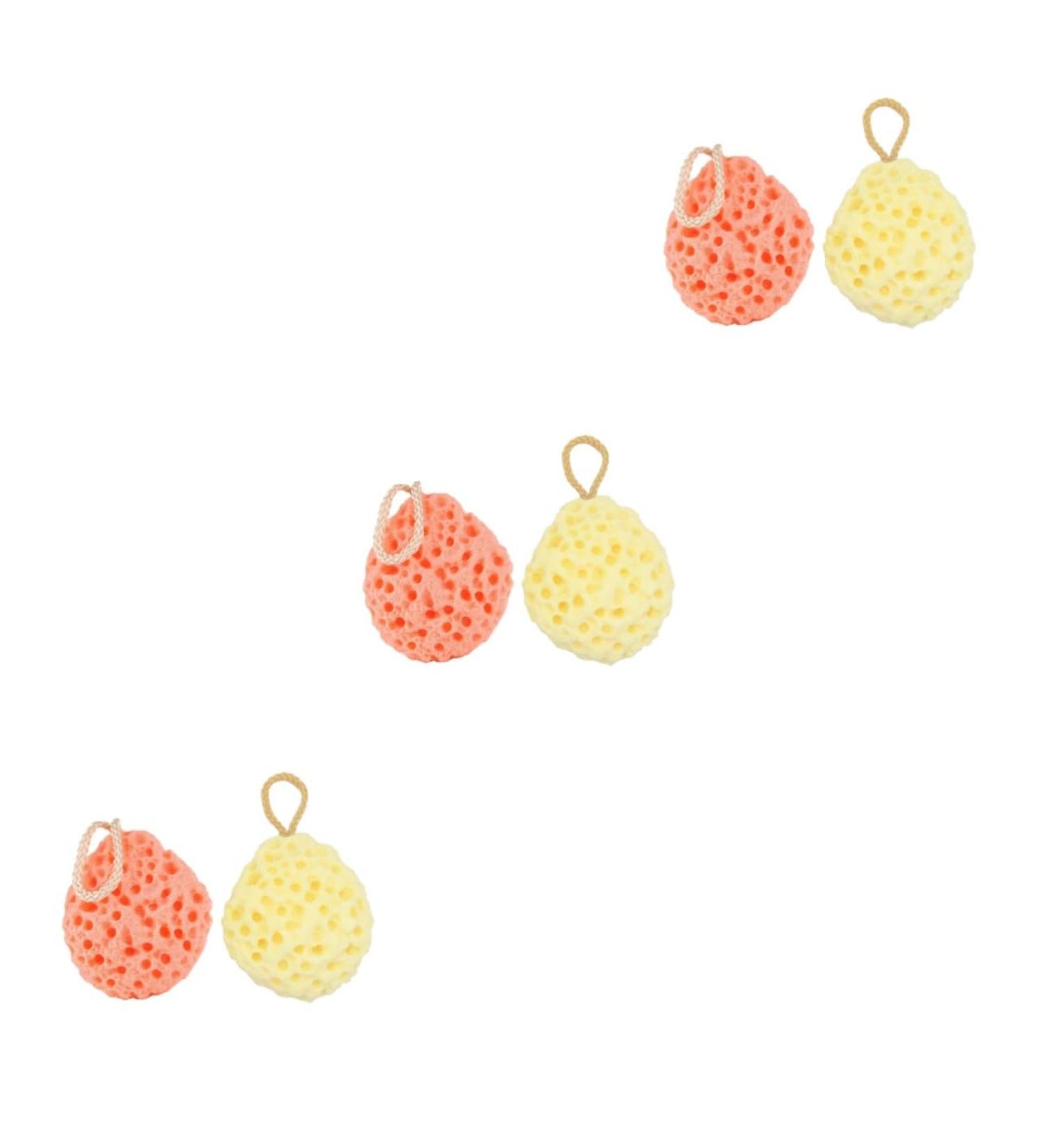 Beavorty 6 Pcs Honeycomb Bath Ball | Spa Quality Bath Sponge & Shower Ball - Soft & Exfoliating for All Skin Types - Buy Online on GoSupps.com