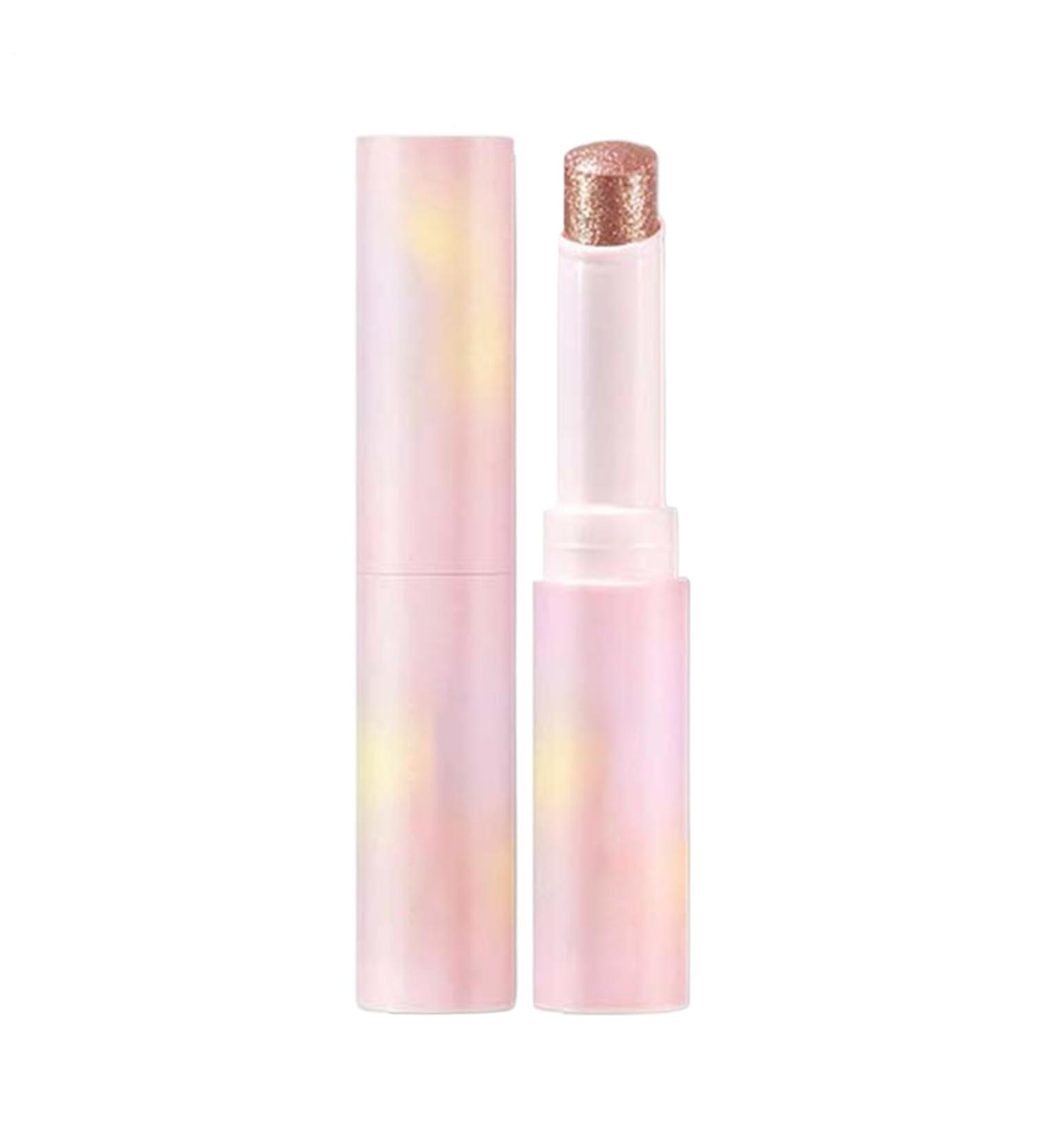 Crystal Jelly Glaze Stick Smooth Crystal Jelly Highlight Eyeshadow Stick for radiant looks Multifunctional makeup crayon Shimmer Highlighter for eyes cheeks and glow effects - Buy Online on GoSupps.com
