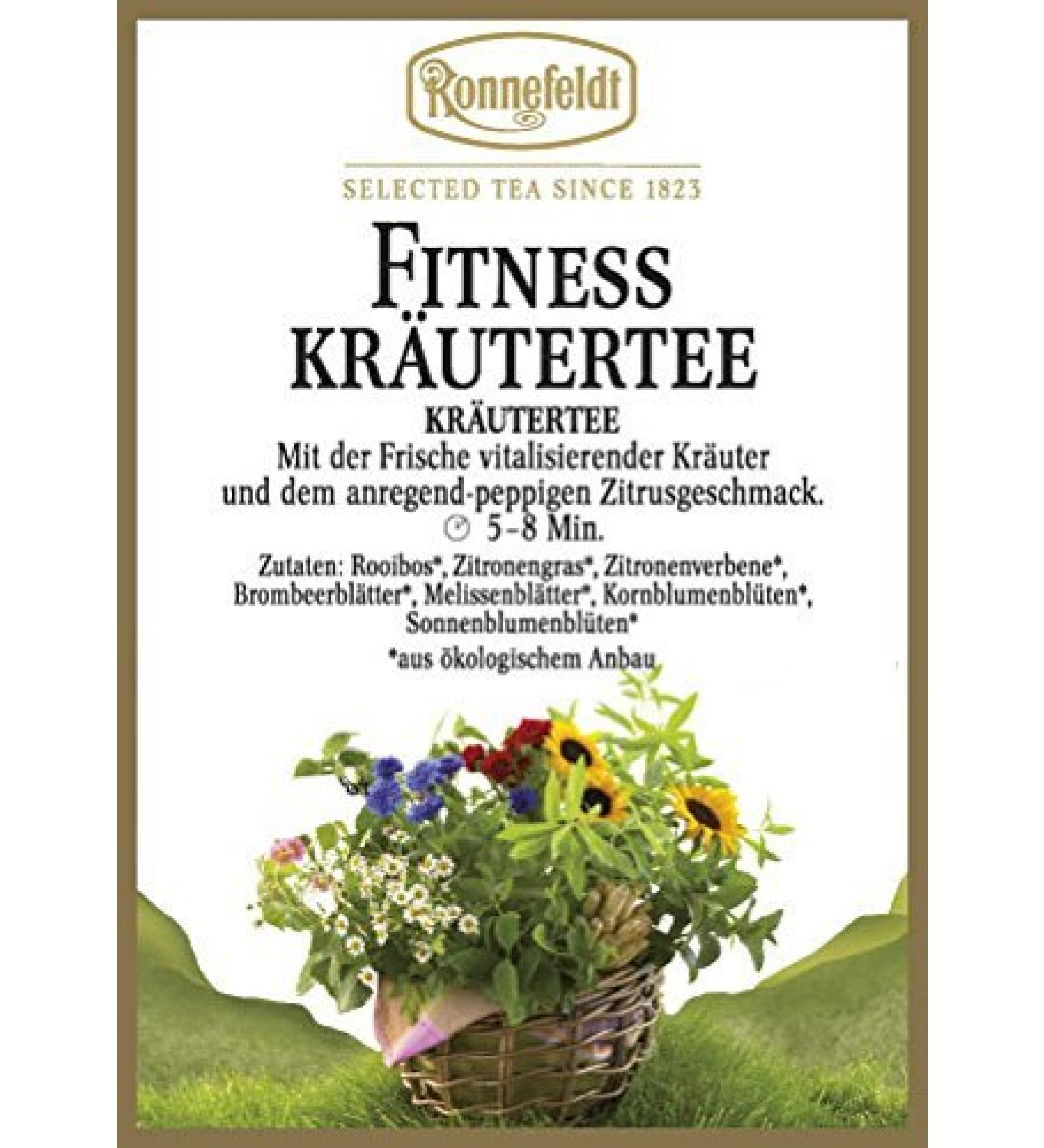 Ronnefeldt Ronnefeldt - Fitness Herb Tea - Organic - Herb Infusion - 100g
