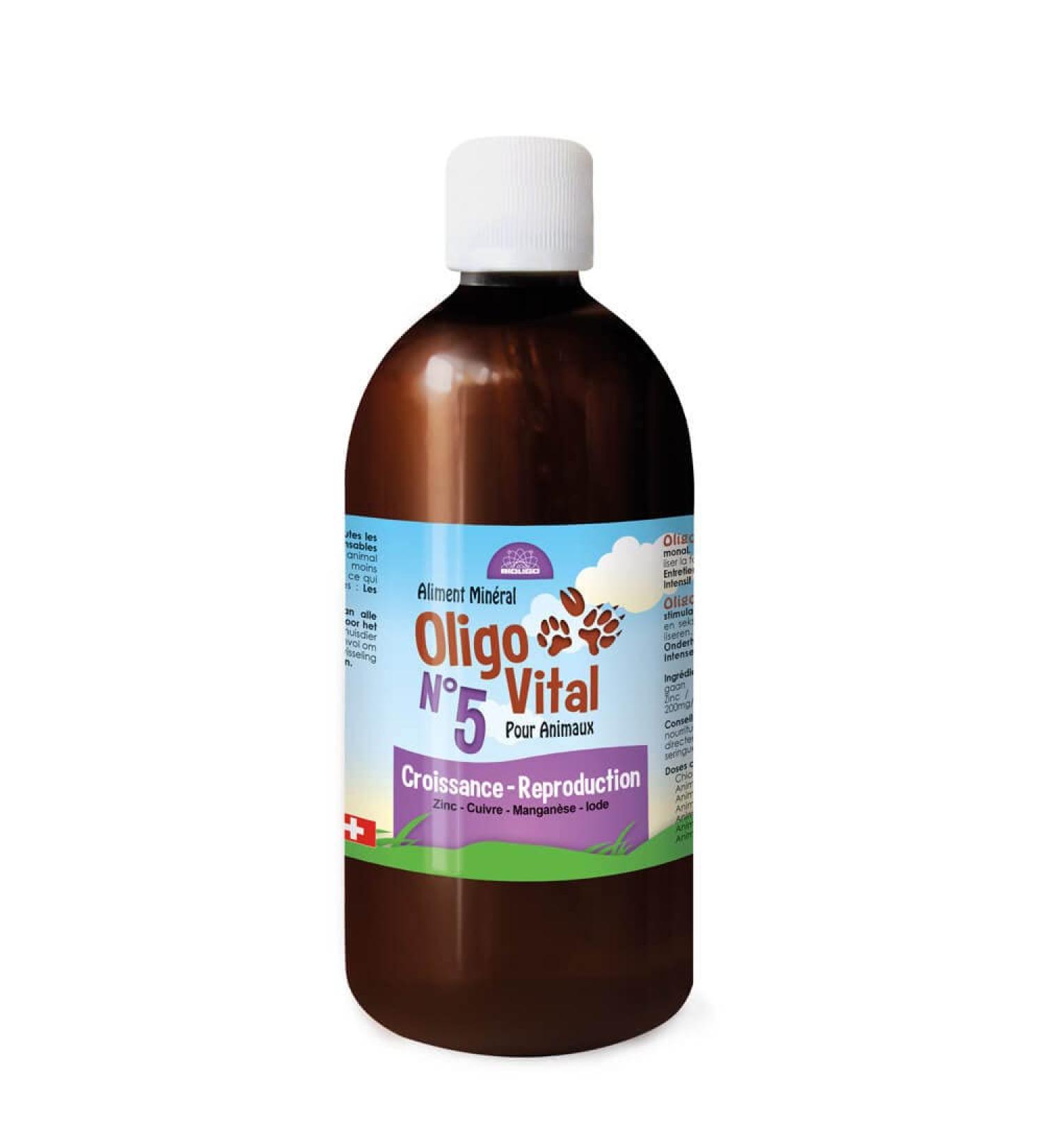 Bioligo OLIGOVITAL No. 5 Reproduction (100 ml / 200 ml / 500 ml / 1L) Capacity 500 ml