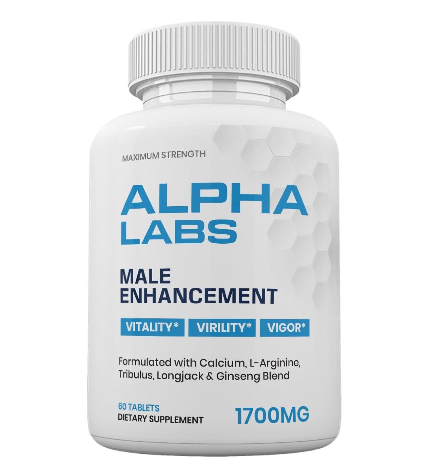 Zonata Official Alpha Labs Dietary Supplement for Men - Natural Energy & Performance Boost | 60 Tablets - Best Reviews - Buy Online on GoSupps.com