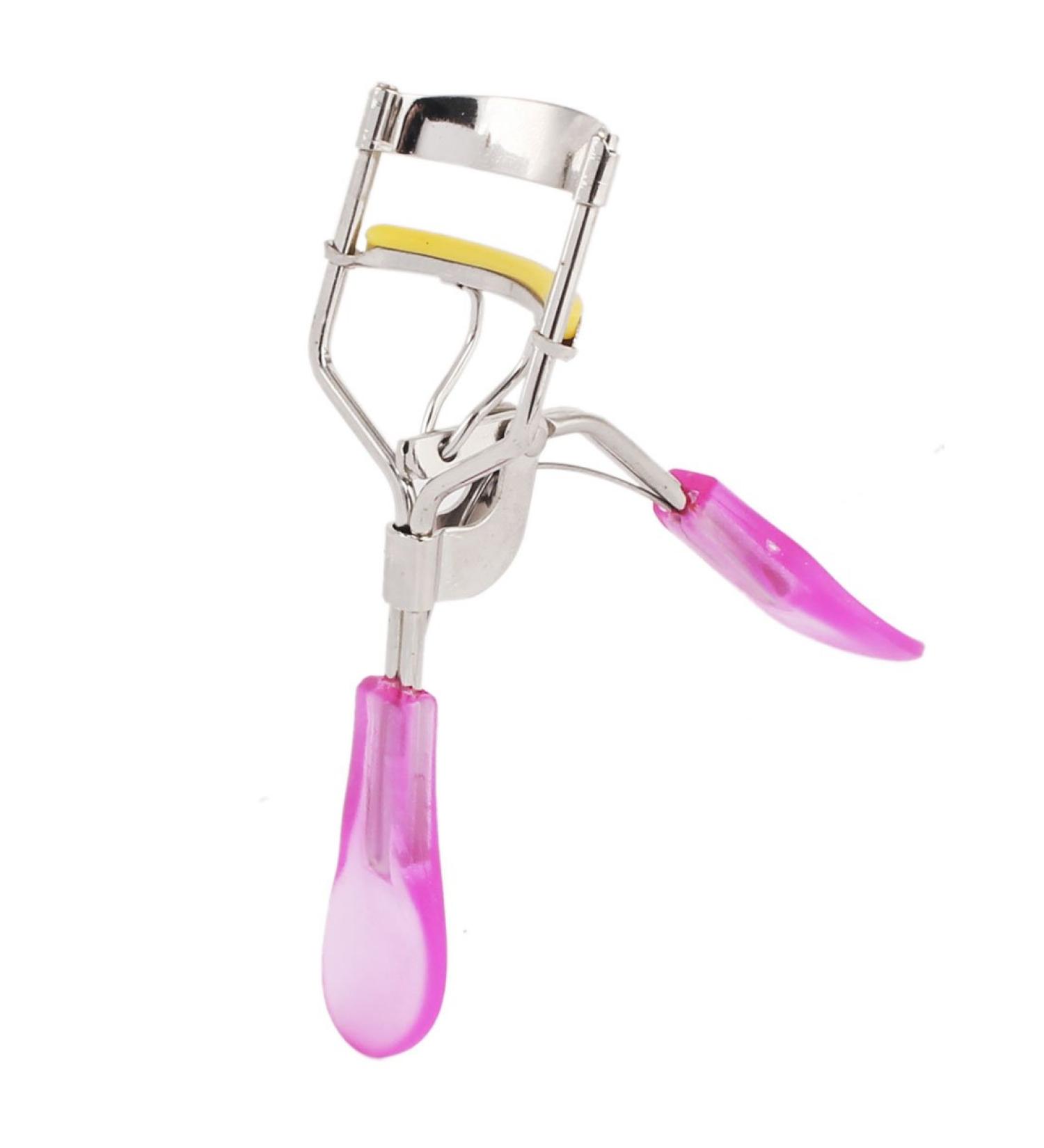 Metal Lady Makeup Tool Eyebrow Eyelash Curler Clip Silver Tone Purple Eyelash Curler Multiple Colors - Buy Online on GoSupps.com