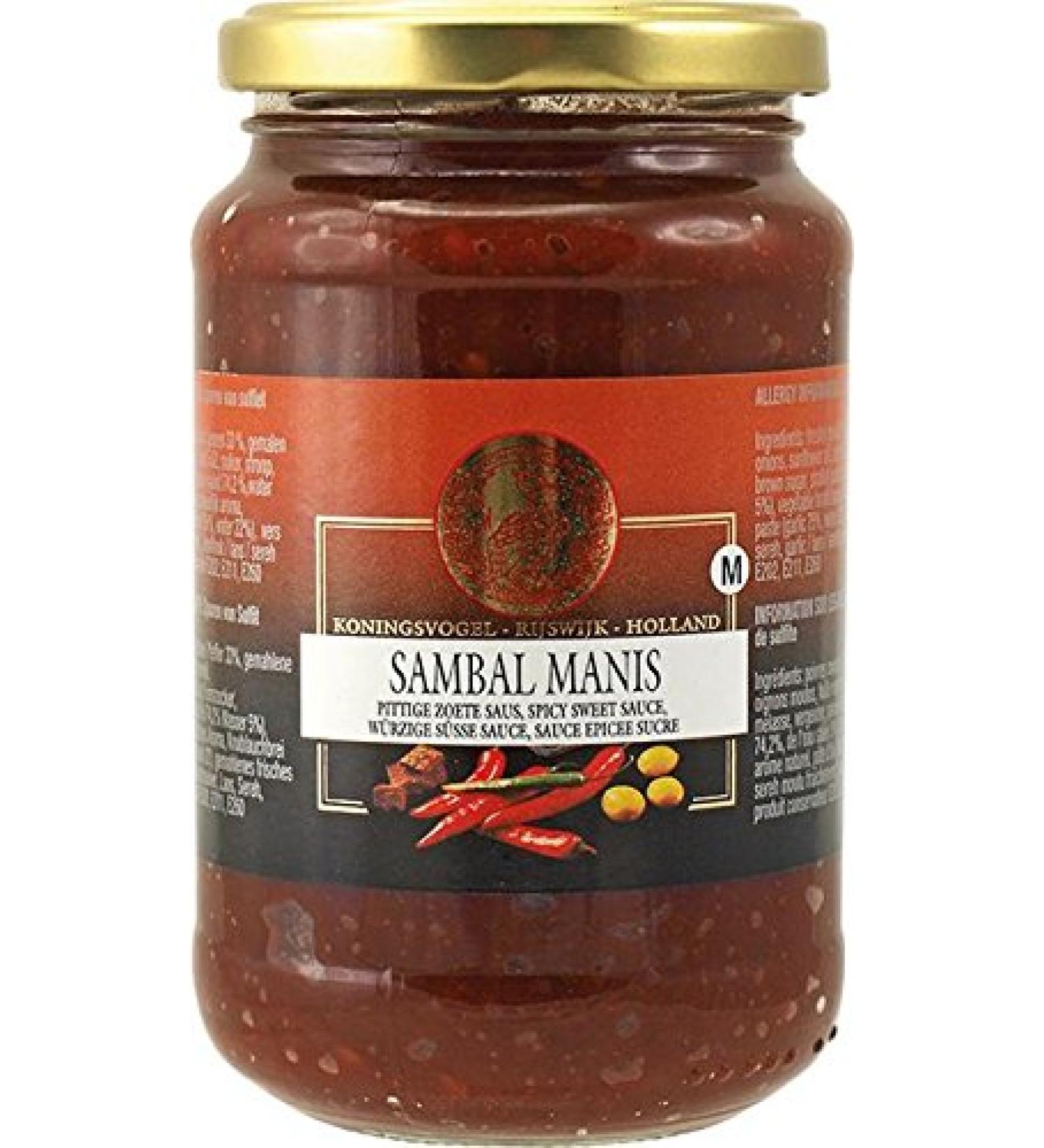 Koningsvogel Sweet Sambal Pack of 2 (2 x 375 g)