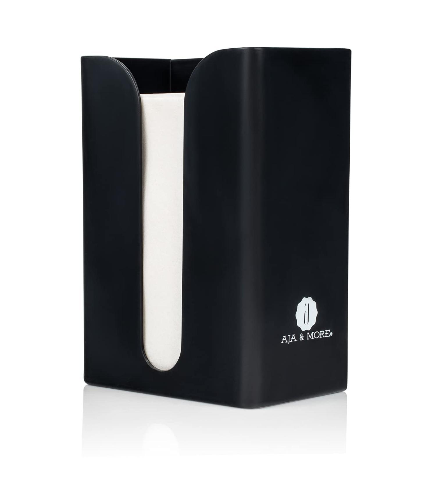 Dryer Sheet Holder - Magnetic Fabric Softener Sheet Dispenser (Matte Black) - Buy Online on GoSupps.com