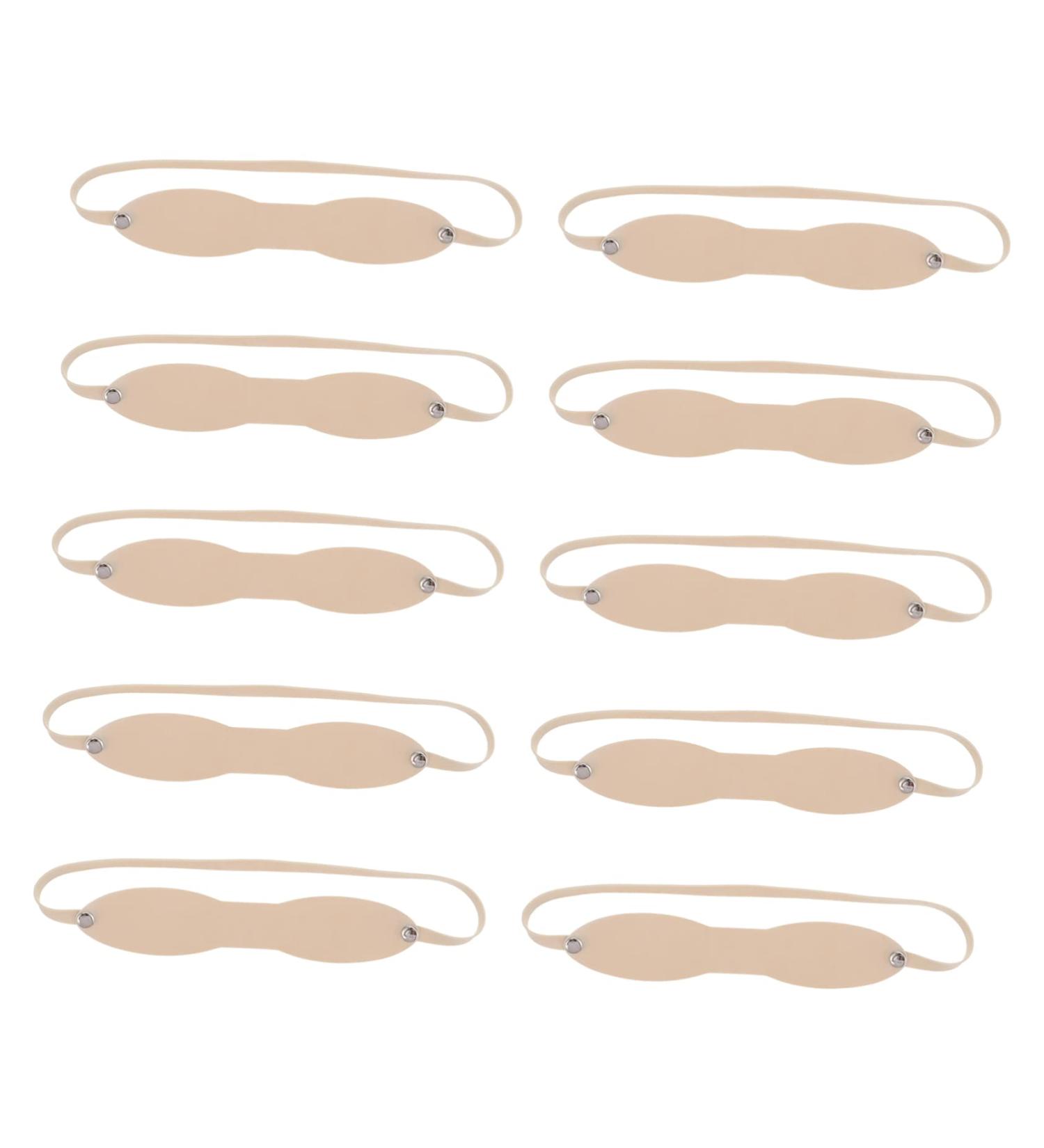 FOMIYES 30 Pcs Eyebrow Practice Skin Silicone Eyebrow Practice Headband Fake Skin Eyebrow Pencil Real Person 22X3X0.2CMx3pcs As Shownx3pcs - Buy Online on GoSupps.com