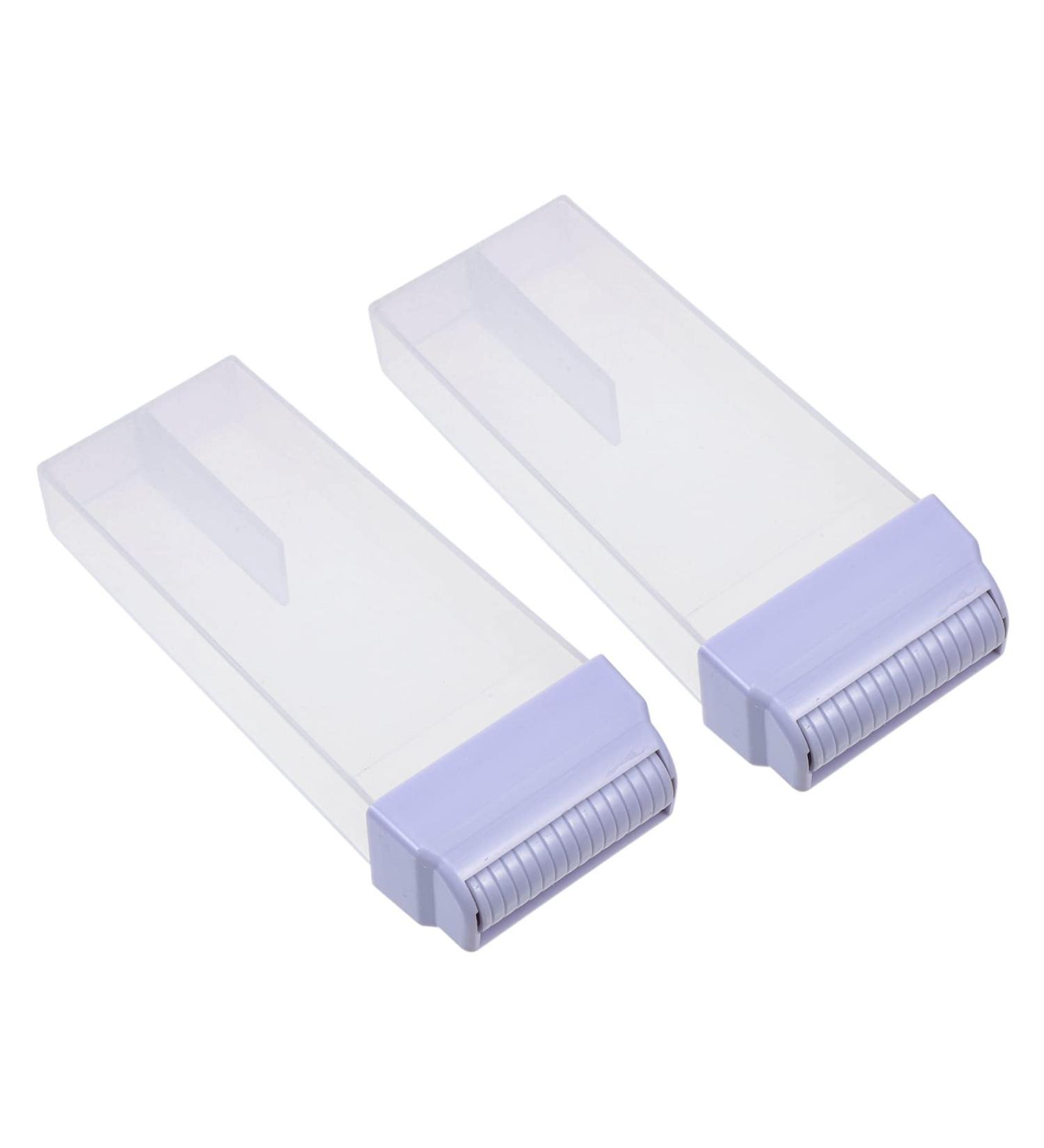 Beavorty 2-Piece Hair Removal Wax Bottles - Plastic Drum Spender Container for Cosmetics & Depilatory Wax - Buy Online on GoSupps.com