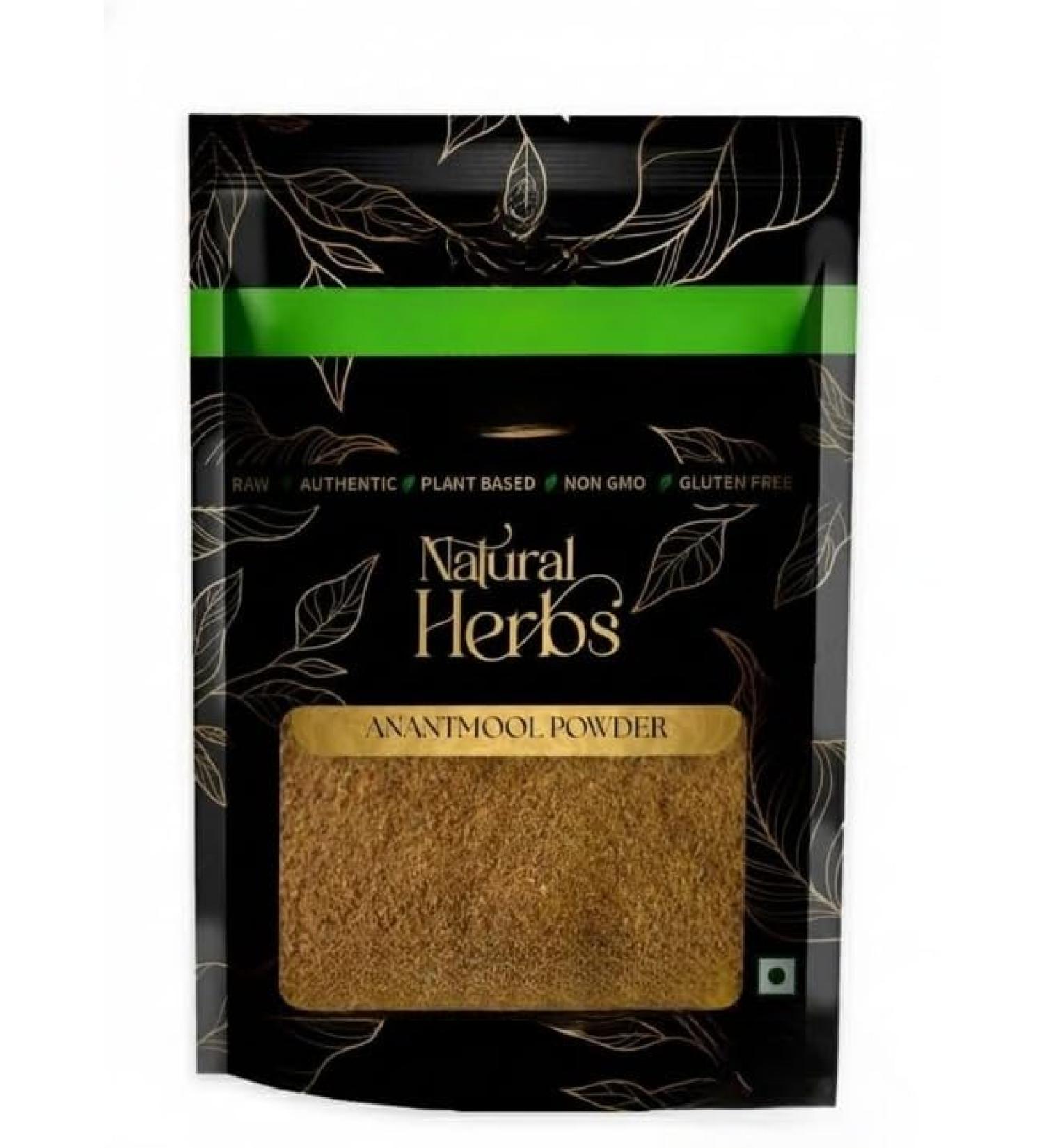 Nannari Roots Red Wild Powder - Indian Sarsaparilla- Hemidesmus Indicus Roots - Pure & Natural (100 Grams) for digestive health & support healthy skin. - Buy Online on GoSupps.com