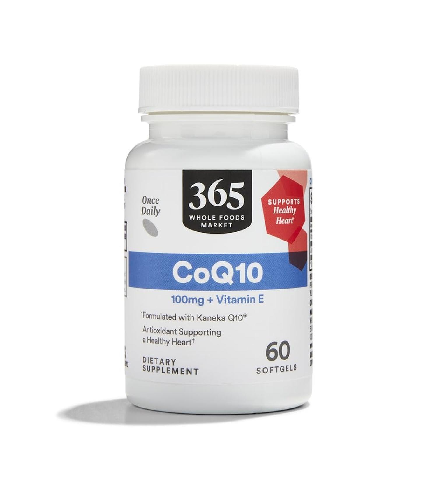 365 by Whole Foods Market CoQ10 100mg 60 Count - Buy Online on GoSupps.com