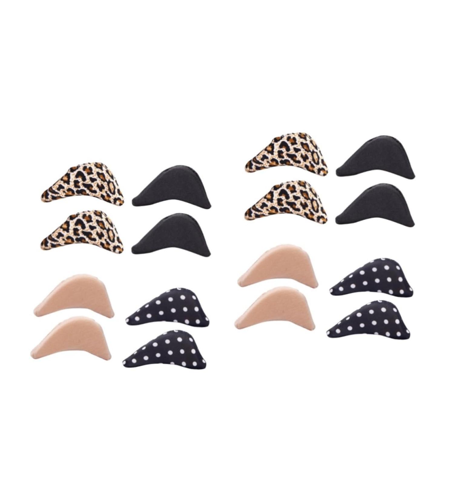 NOLITOY 8 Pairs Shoe Filler Pads - Adjustable Heel Cushions & Toe Plug Inserts for Loose Shoes | Comfortable High Heel Solutions - Buy Online on GoSupps.com