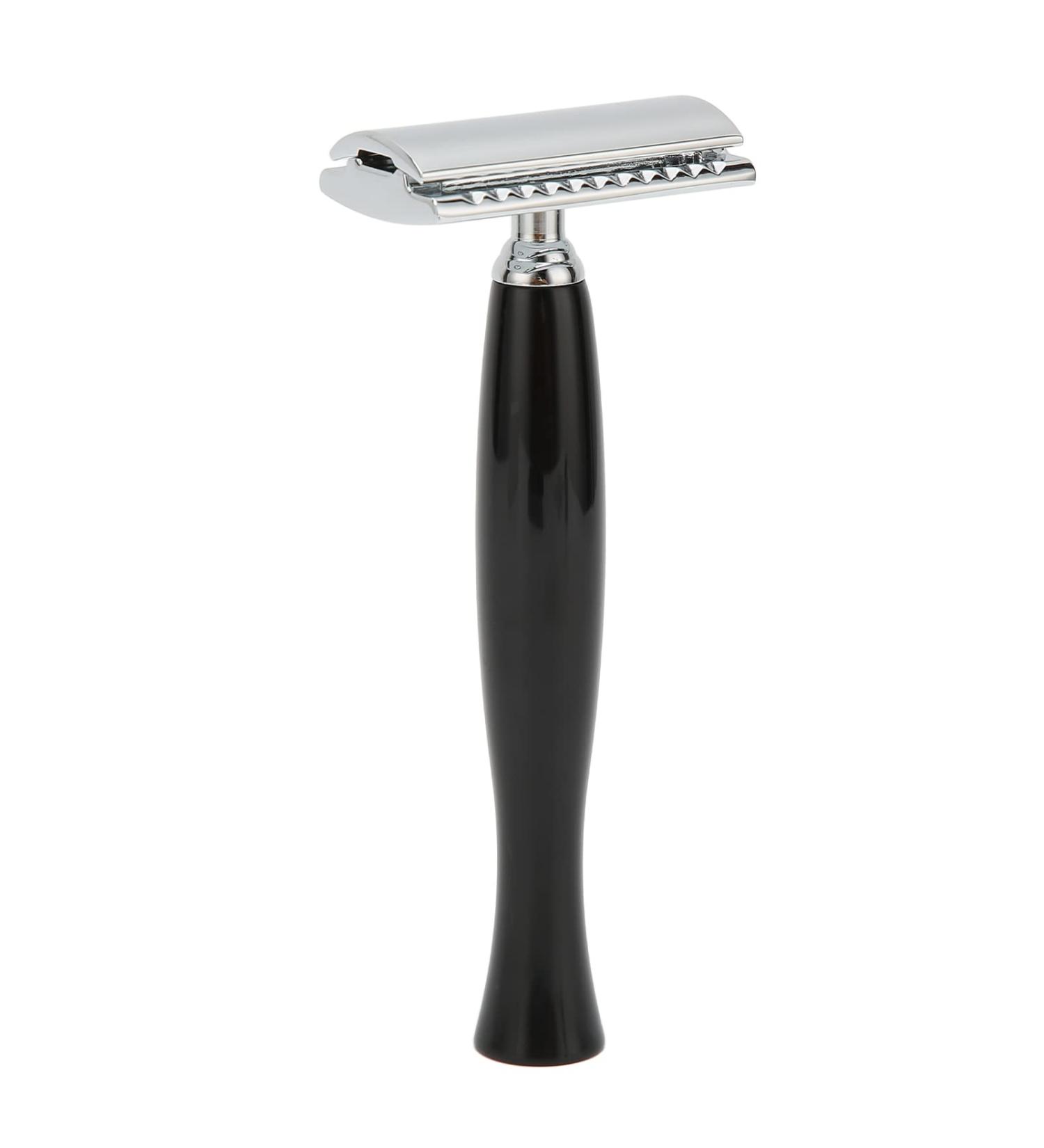 Buy Manual Safety Razor - Black | Best Grip for Home Hotel & Office Use - International Shipping Available - Buy Online on GoSupps.com