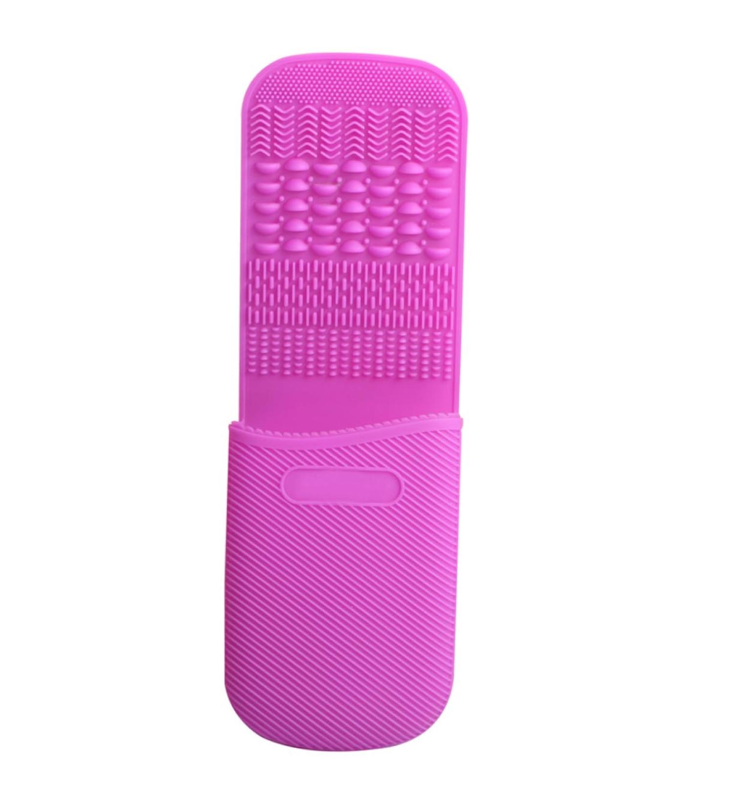 Ipetboom Makeup Brush Pad Cosmetic Brush Cleaner Pad Makeups Tool Clean Supplies Osmetic Brush Washing Tool Makeup Brush Clean Mat Brush Cleaning Mat Silica Gel Multifunction - Buy Online on GoSupps.com