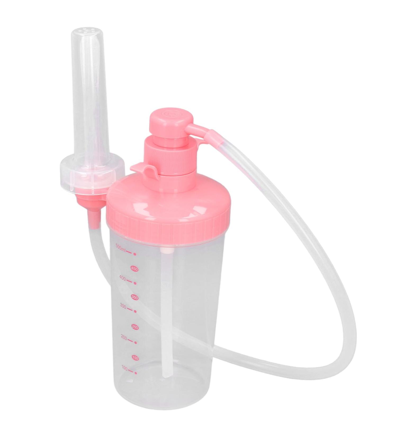 Vaginal Shower | Reusable Pump Head | 500 ML Home Cleaning System for Women - International Shipping Available - Buy Online on GoSupps.com