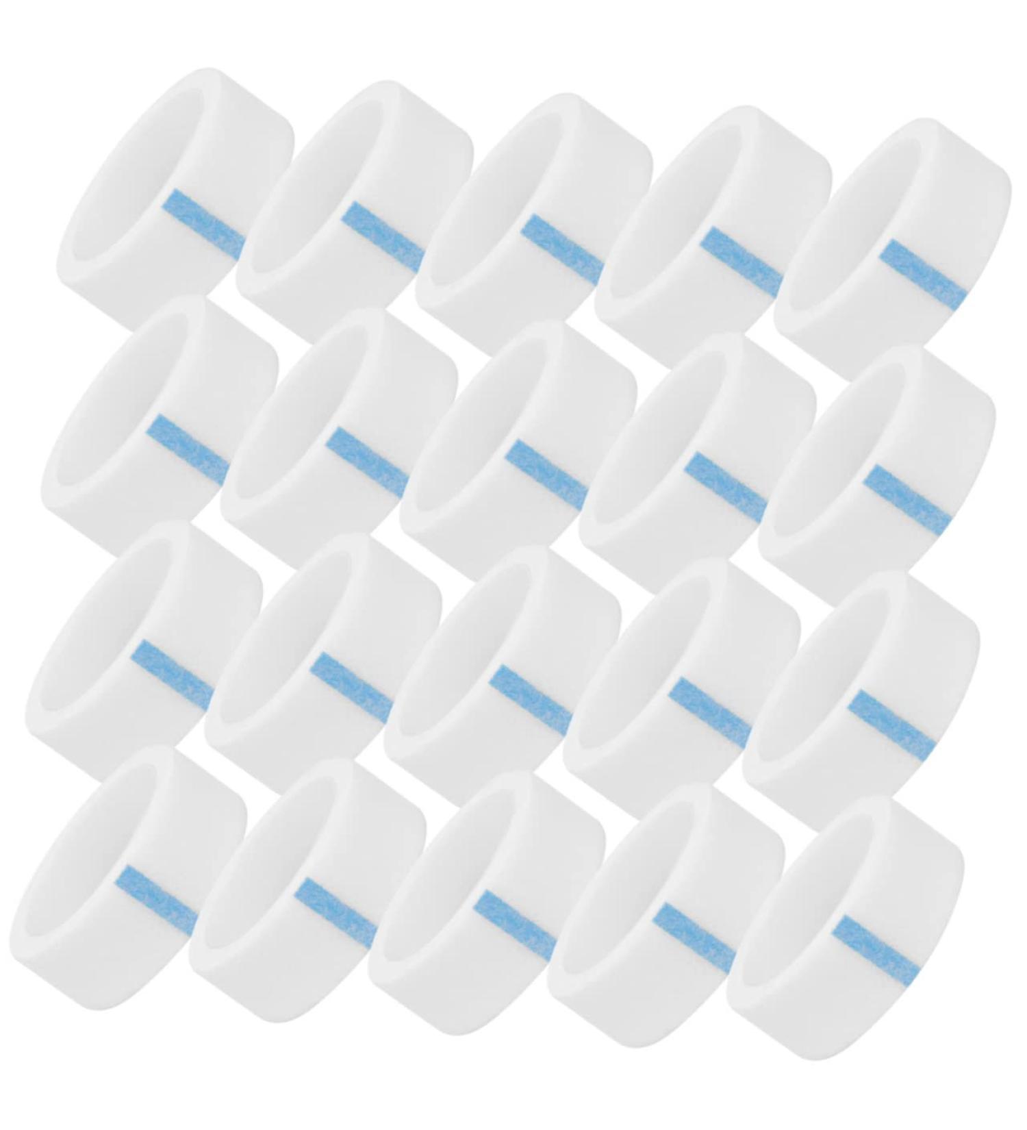 30 Rolls Colored Eyelash Extension Tape - Sensitive Non-Woven Fabric for Lash Extensions - 900x1.2cm | Best Makeup Adhesive - Buy Online on GoSupps.com