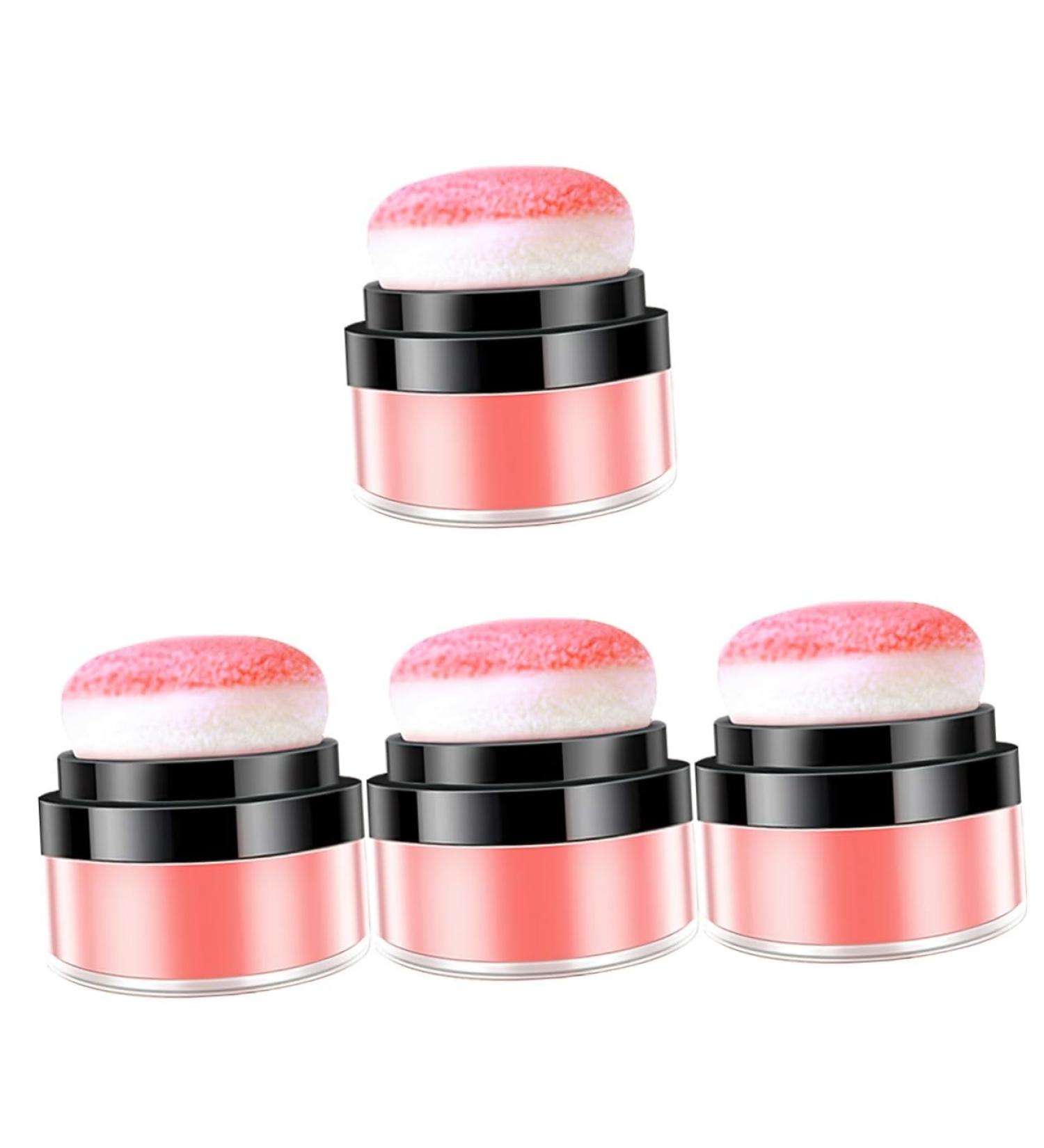 FOMIYES 4pcs Oil Control Cushion Blush Cushion Makeup Loose Blush Makeup Putty Blush Creme Blush Plastic - Buy Online on GoSupps.com