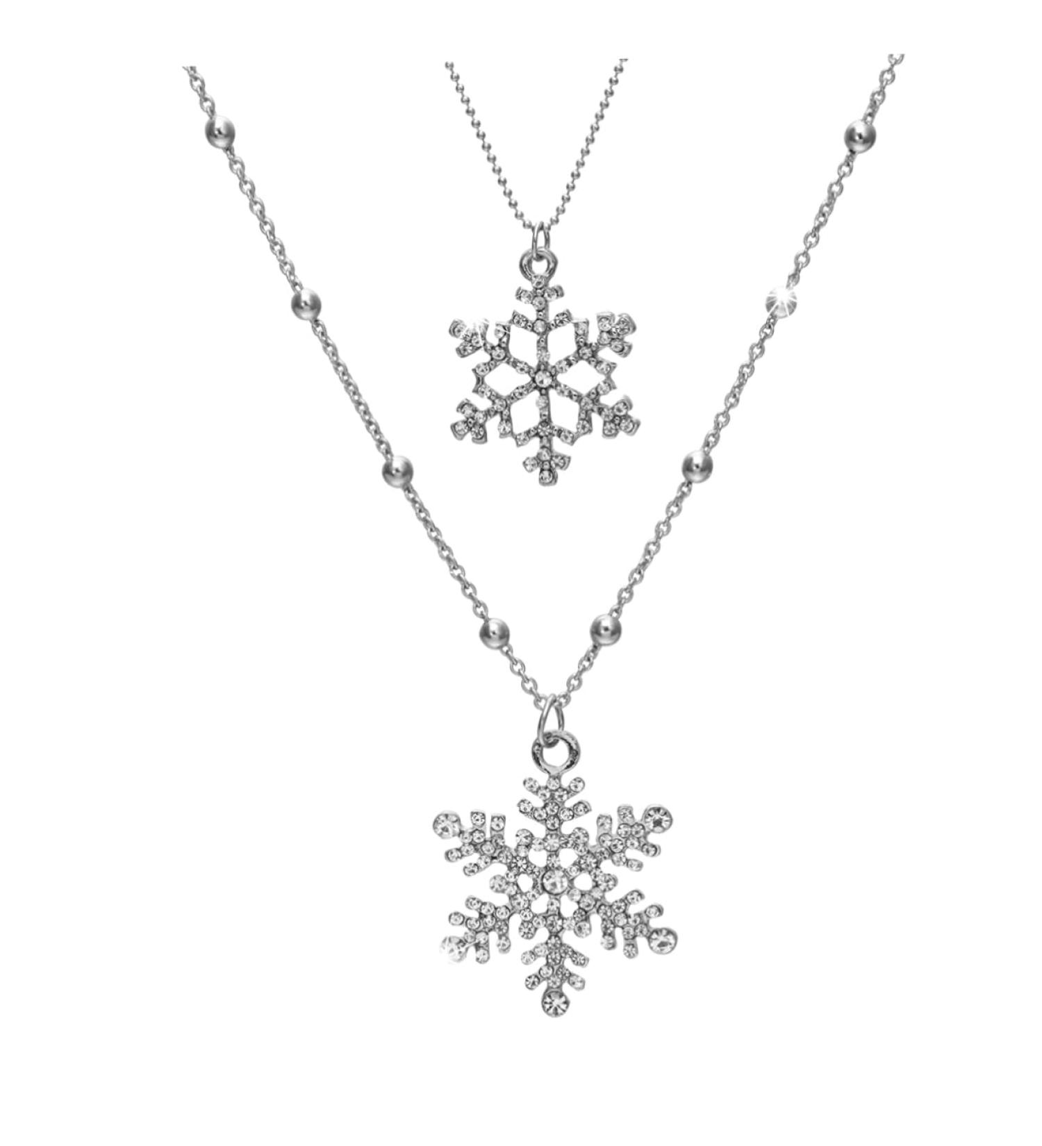 COLLBATH A Necklace Necklaces Women Pendant Necklace Snowflake Necklace Accessories Sweater Chain Miss Long - Buy Online on GoSupps.com