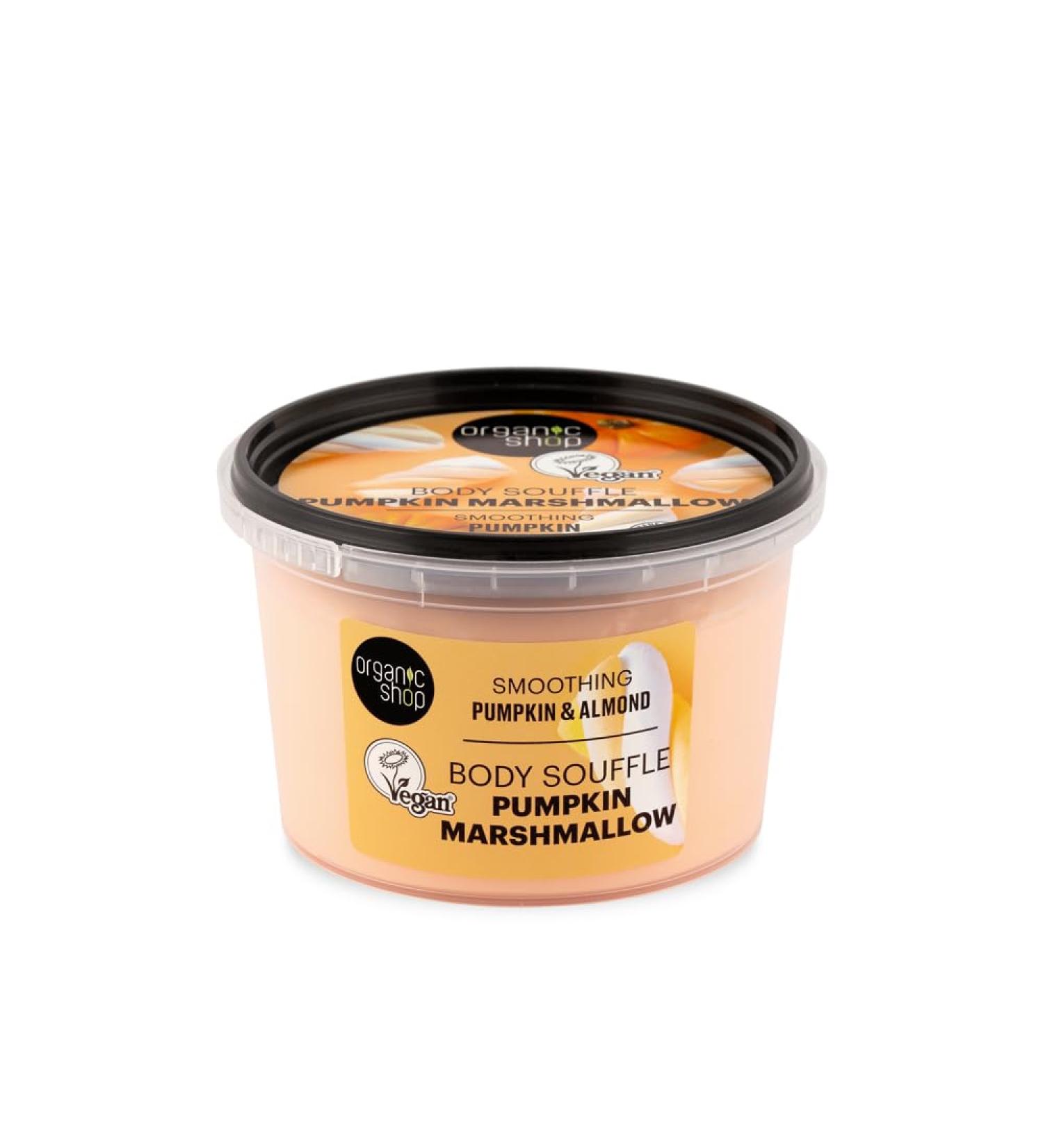 Organic Pumpkin Marshmallow Body Souffle with Almond Oil | 250ml - Buy Online on GoSupps.com