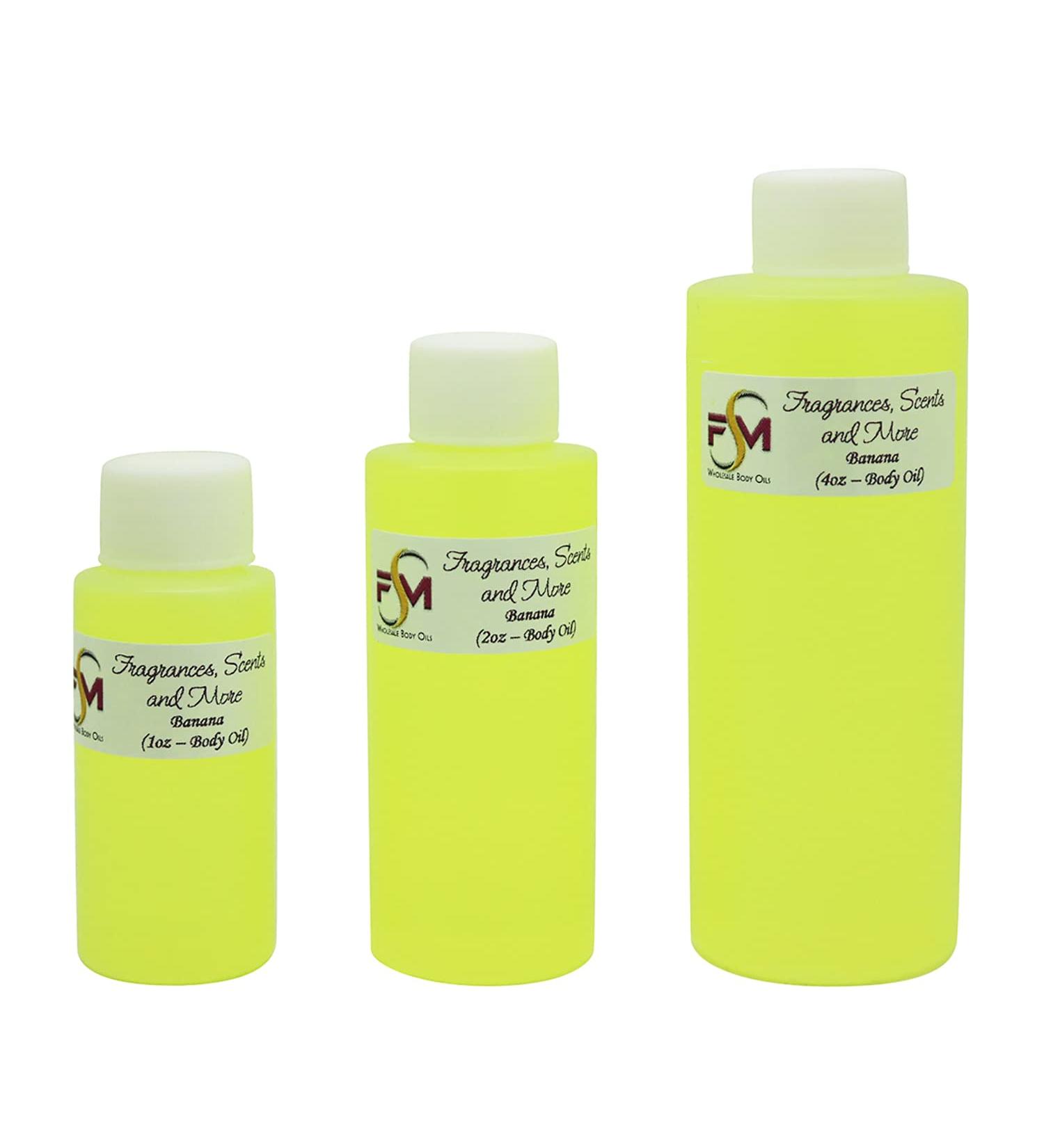 Banana Fragrance Oil - 1 Fl Oz Plastic Bottle (30ml) 1 Fl Oz (Pack of 1)